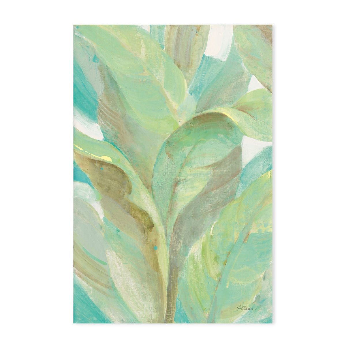 wall-art-print-canvas-poster-framed-Under the Palms, Style A , By Albena Hristova-GIOIA-WALL-ART