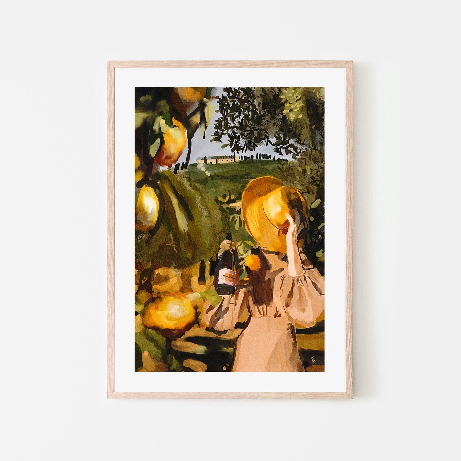 wall-art-print-canvas-poster-framed-Under The Tuscan Sun , By Ekaterina Zagorska-6
