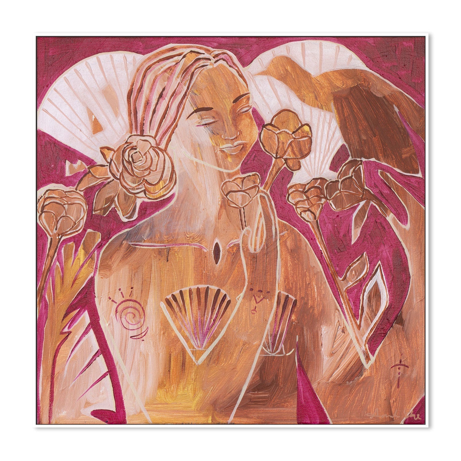 wall-art-print-canvas-poster-framed-United, Aphrodite Collection , By Amanda Skye-5