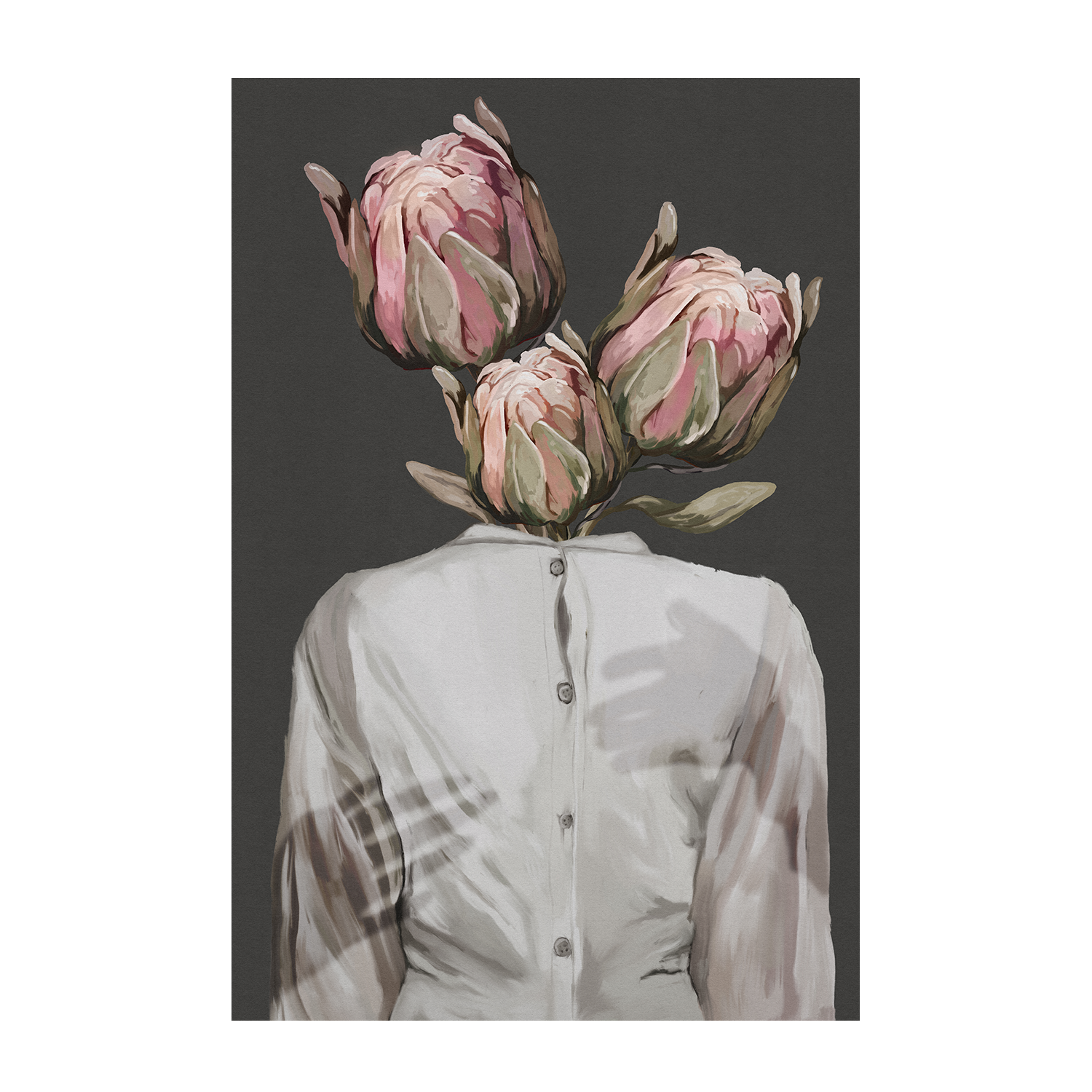 wall-art-print-canvas-poster-framed-Unknown Longing, Style A & B, Set of 2 , By Gabriella Roberg-7