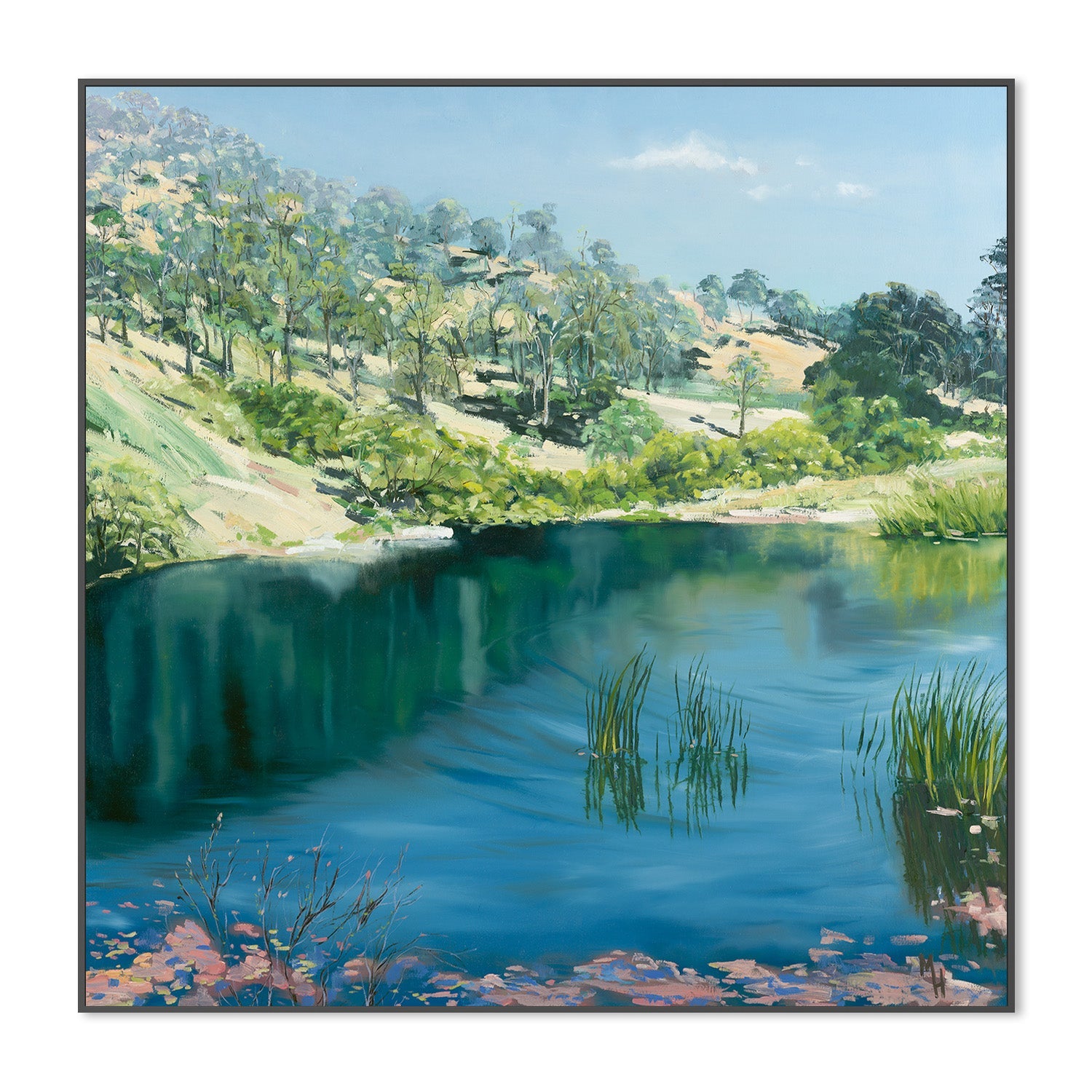 wall-art-print-canvas-poster-framed-Upper Reaches of the Brisbane-3
