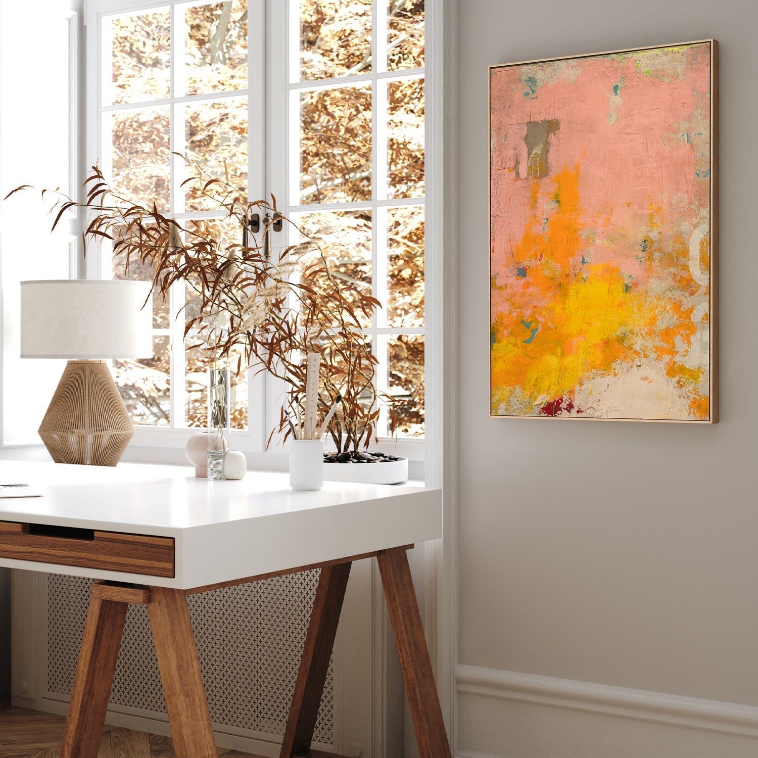 wall-art-print-canvas-poster-framed-Urban Collage, Style A , By Deanna Fainelli-7