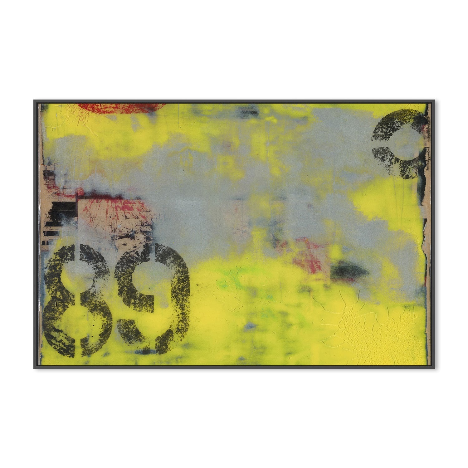wall-art-print-canvas-poster-framed-Urban Collage Yellow , By Deanna Fainelli-3