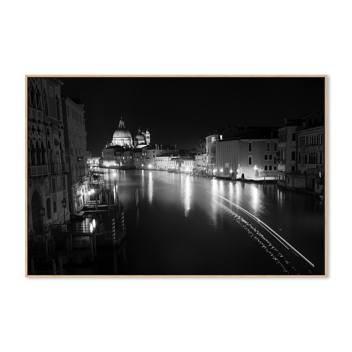 wall-art-print-canvas-poster-framed-Venice at Night-4