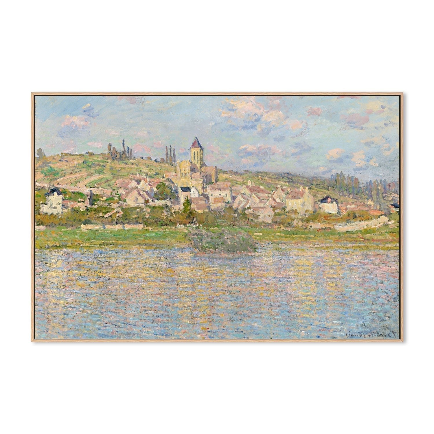 wall-art-print-canvas-poster-framed-Vetheuil 1879 02 , By Monet-by-Gioia Wall Art-Gioia Wall Art
