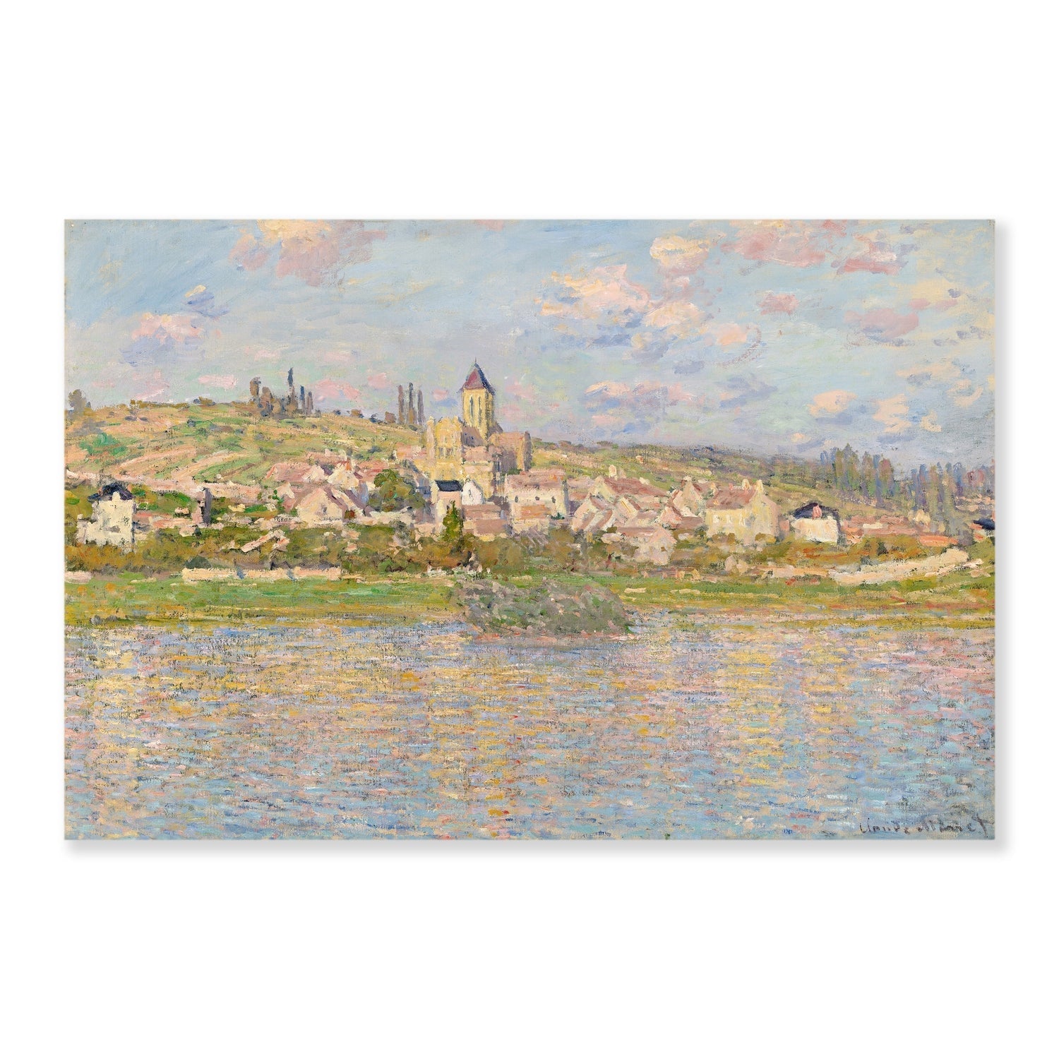 wall-art-print-canvas-poster-framed-Vétheuil 1879, By Monet-by-Gioia Wall Art-Gioia Wall Art