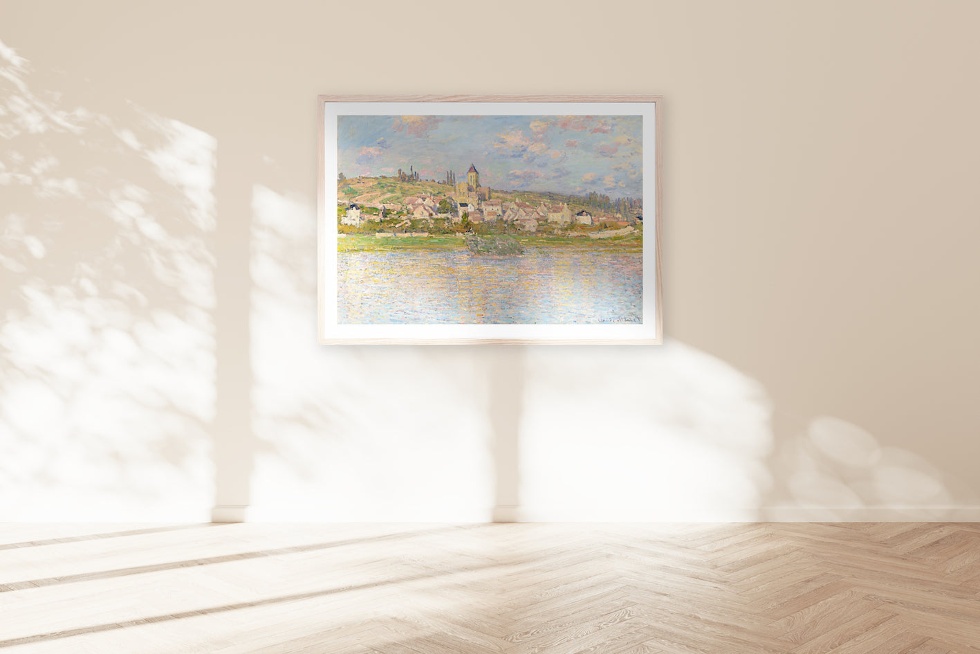wall-art-print-canvas-poster-framed-Vétheuil 1879, By Monet-by-Gioia Wall Art-Gioia Wall Art