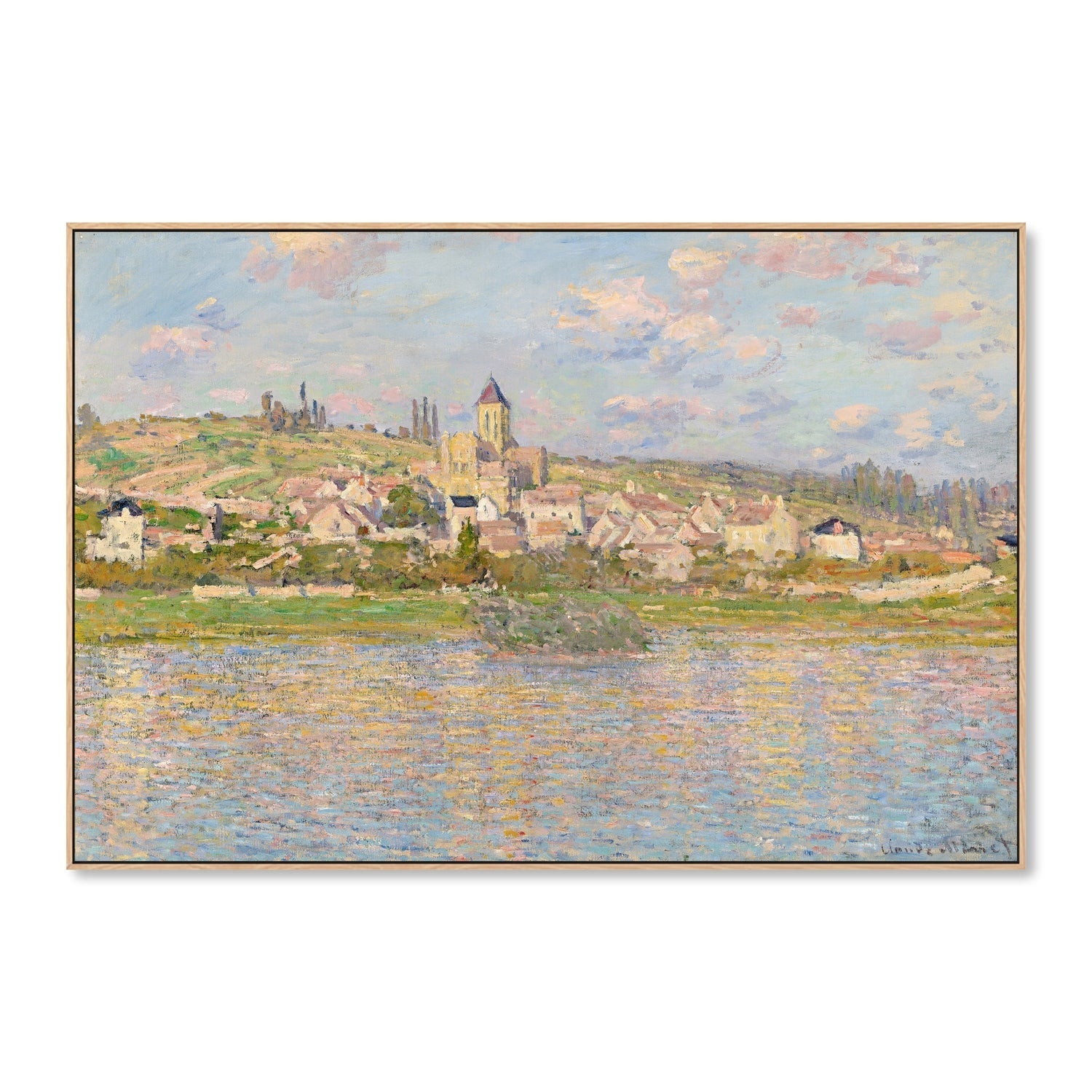 wall-art-print-canvas-poster-framed-Vétheuil 1879, By Monet-by-Gioia Wall Art-Gioia Wall Art