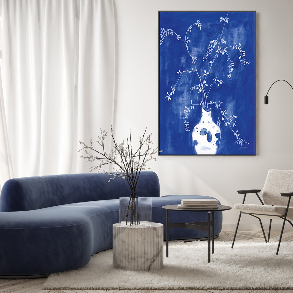 wall-art-print-canvas-poster-framed-Vibrant Vase , By Danhui Nai-GIOIA-WALL-ART