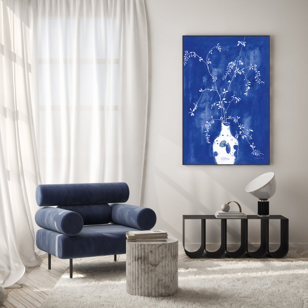 wall-art-print-canvas-poster-framed-Vibrant Vase , By Danhui Nai-GIOIA-WALL-ART