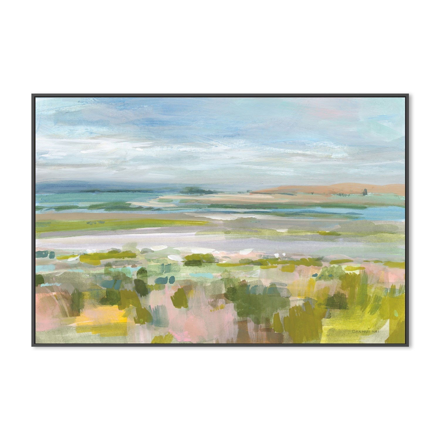 wall-art-print-canvas-poster-framed-View Of Pastel Dreams , By Danhui Nai-GIOIA-WALL-ART