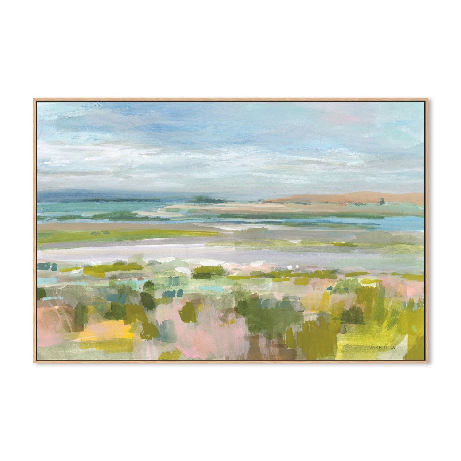 wall-art-print-canvas-poster-framed-View Of Pastel Dreams , By Danhui Nai-GIOIA-WALL-ART