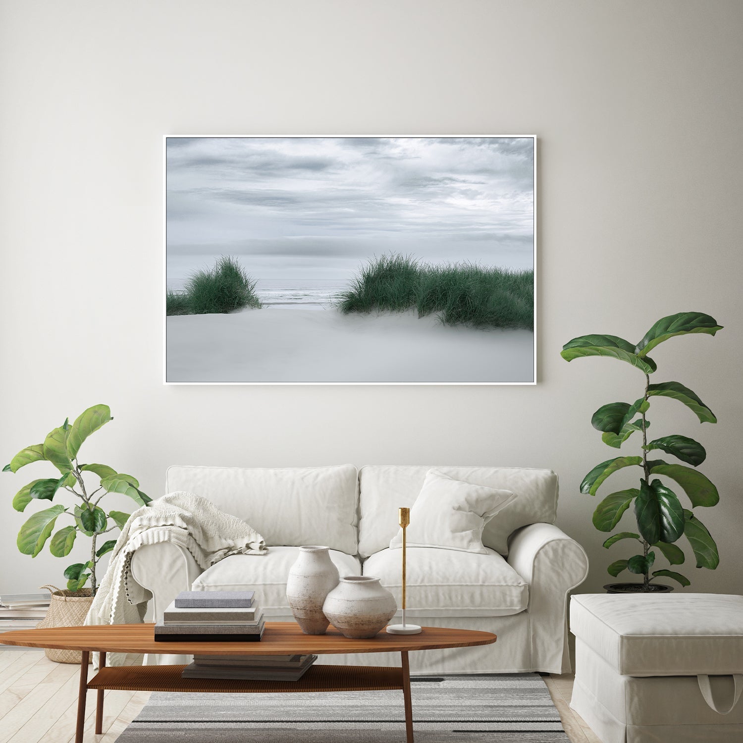 wall-art-print-canvas-poster-framed-View Through the Dune Grasses-7