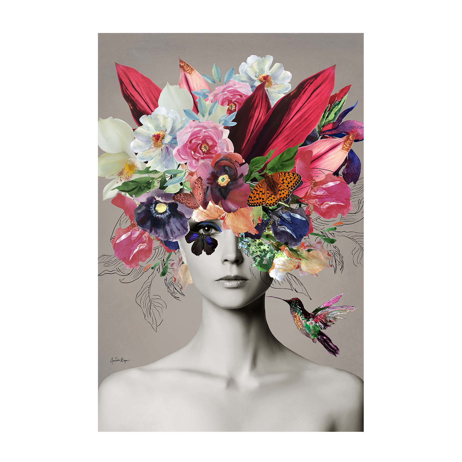 wall-art-print-canvas-poster-framed-Vilarejo , By Ana Paula Hoppe-1
