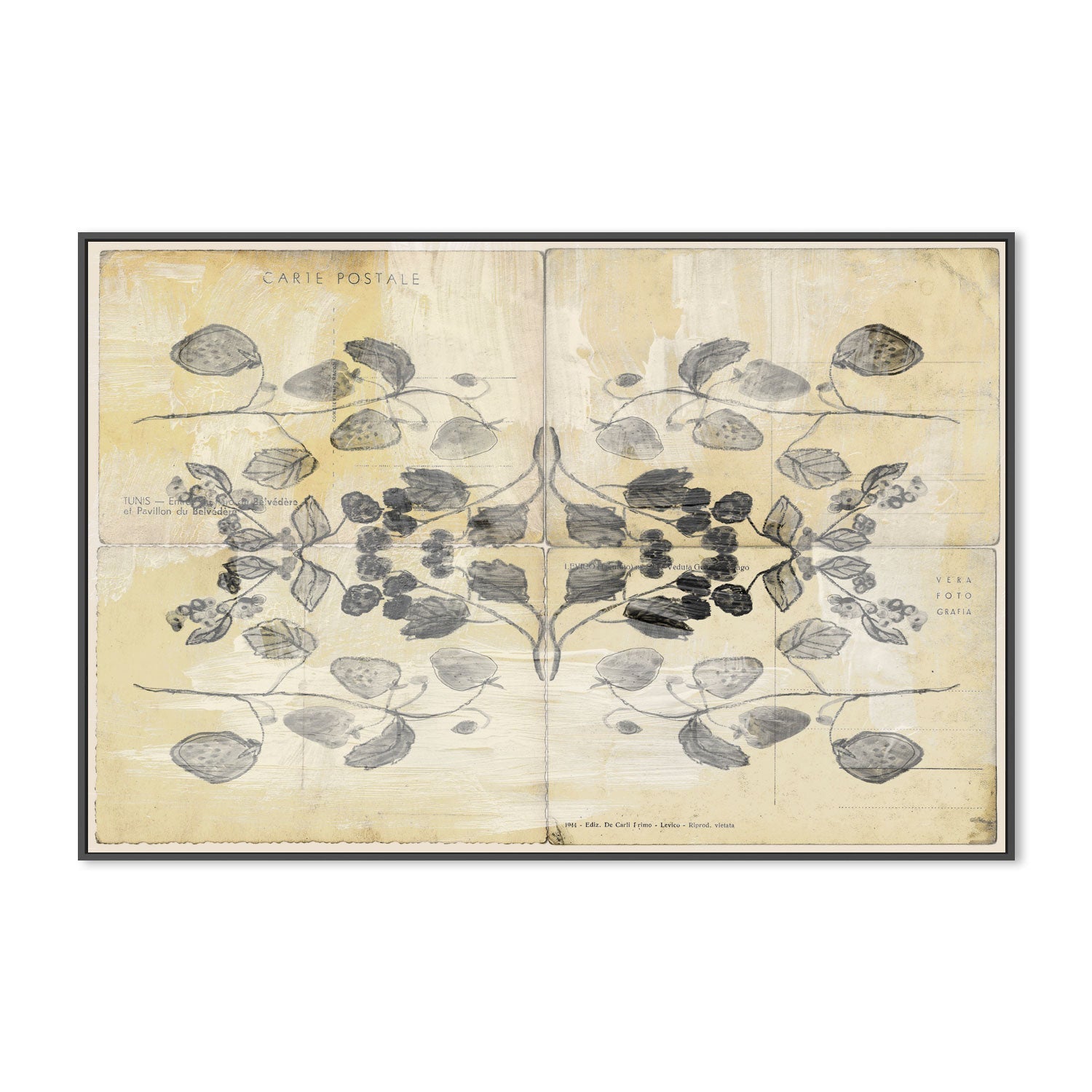 wall-art-print-canvas-poster-framed-Vintage Berries , By Hope Bainbridge-3