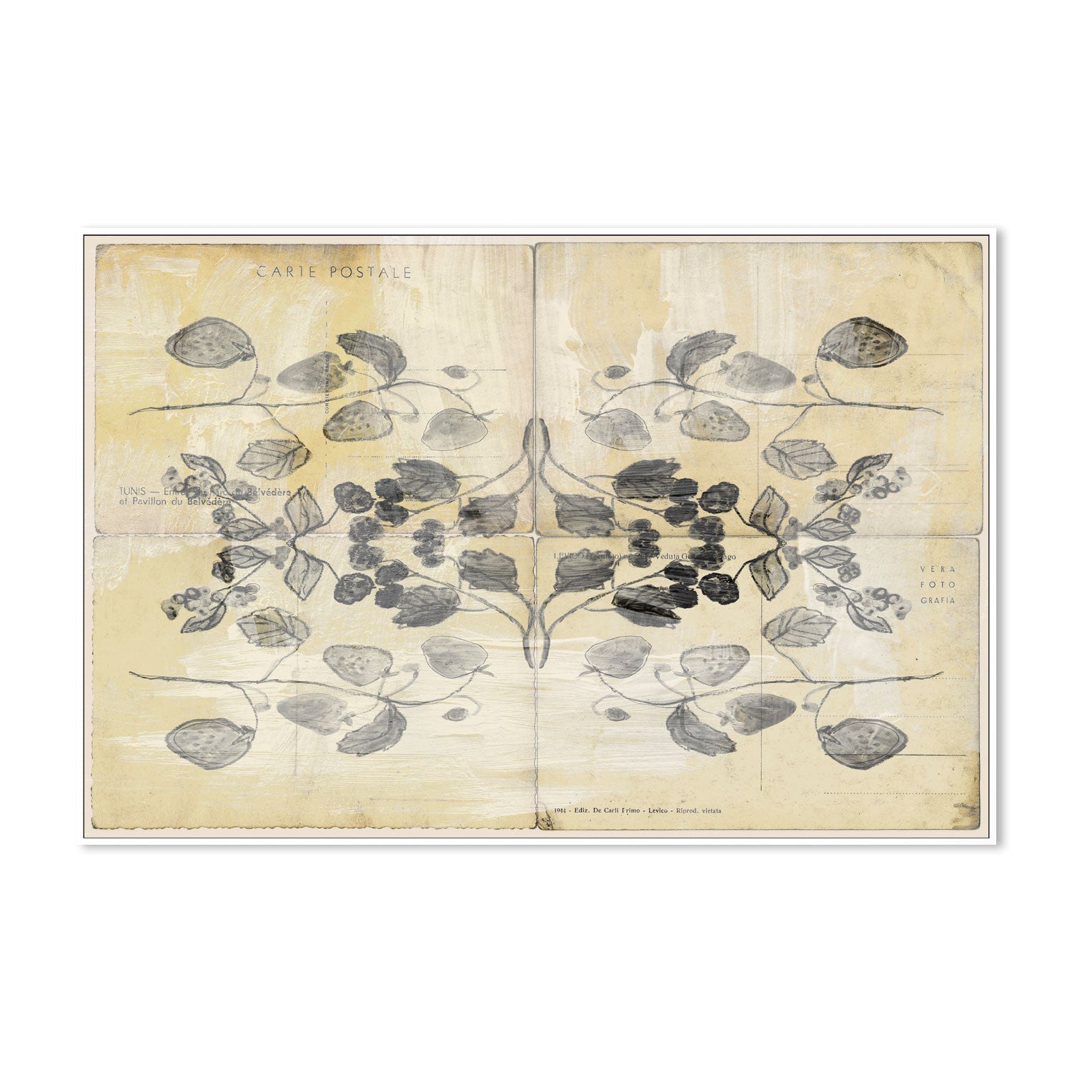 wall-art-print-canvas-poster-framed-Vintage Berries , By Hope Bainbridge-5