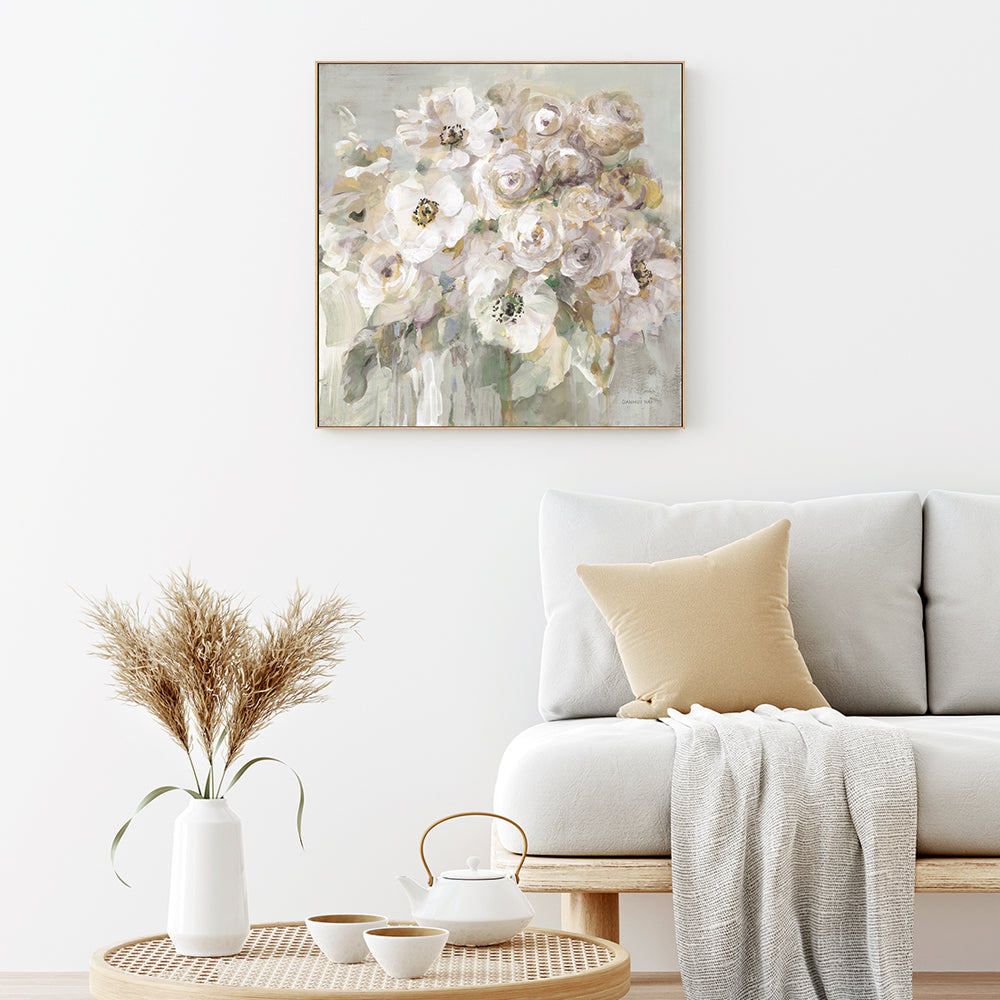 wall-art-print-canvas-poster-framed-Vintage Blooms , By Danhui Nai-GIOIA-WALL-ART
