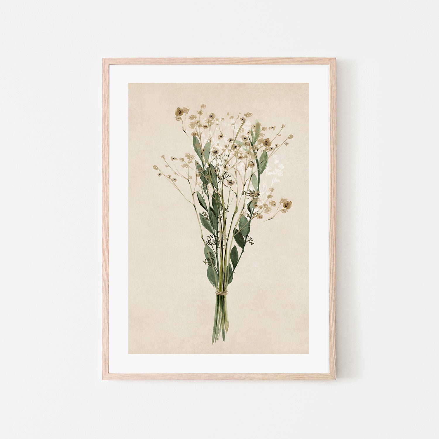 wall-art-print-canvas-poster-framed-Vintage Dried Bunch, Style A , By Isabelle Z-6