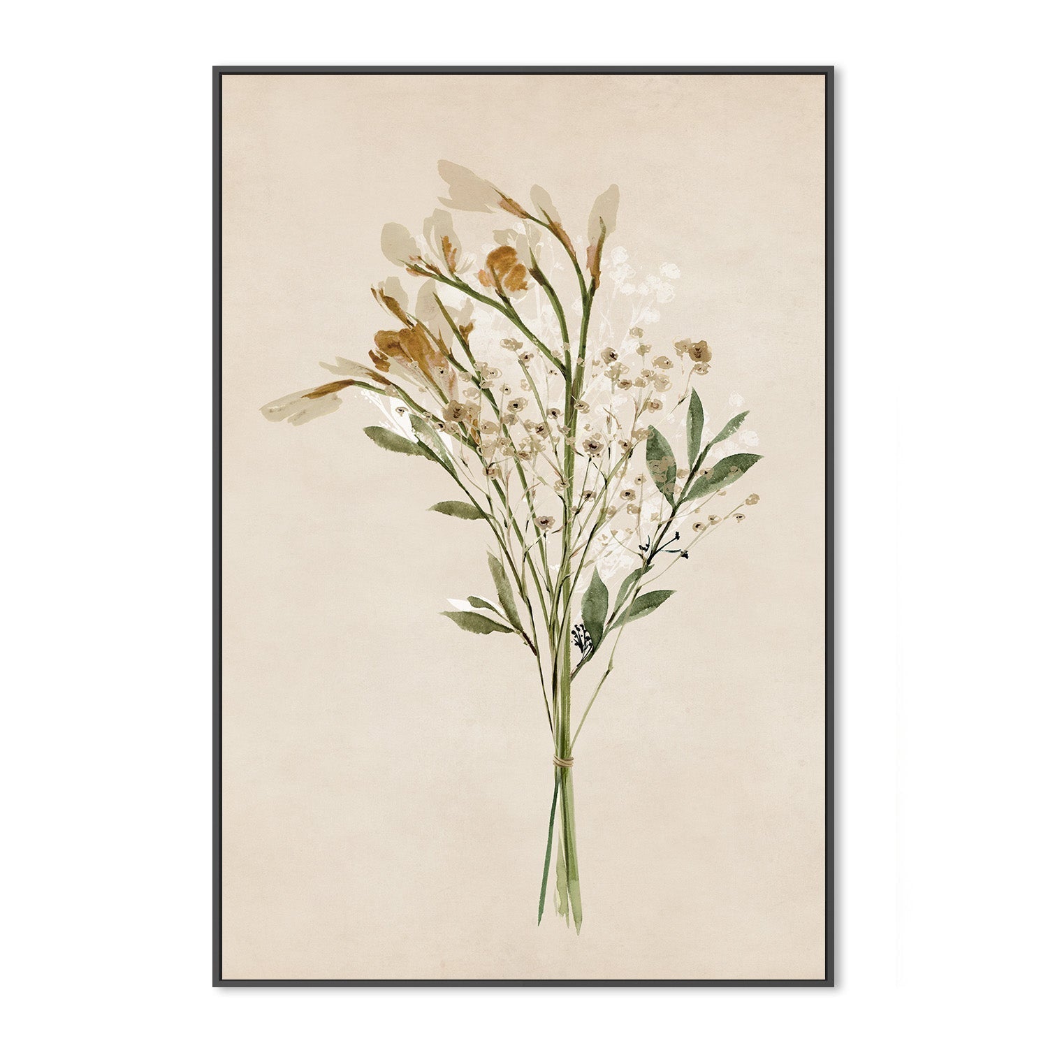 wall-art-print-canvas-poster-framed-Vintage Dried Bunch, Style B , By Isabelle Z-3