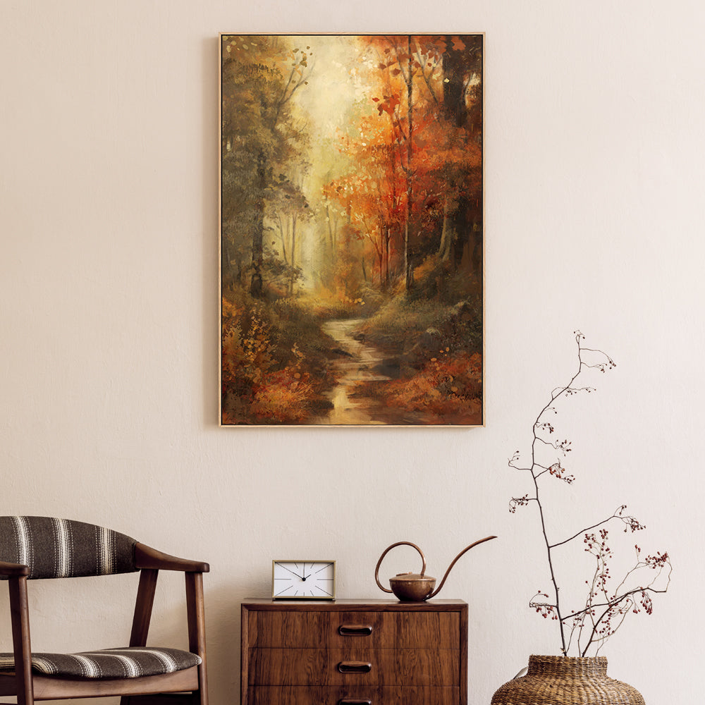 wall-art-print-canvas-poster-framed-Vintage Fall Landscape, Style B , By Nina Blue-7