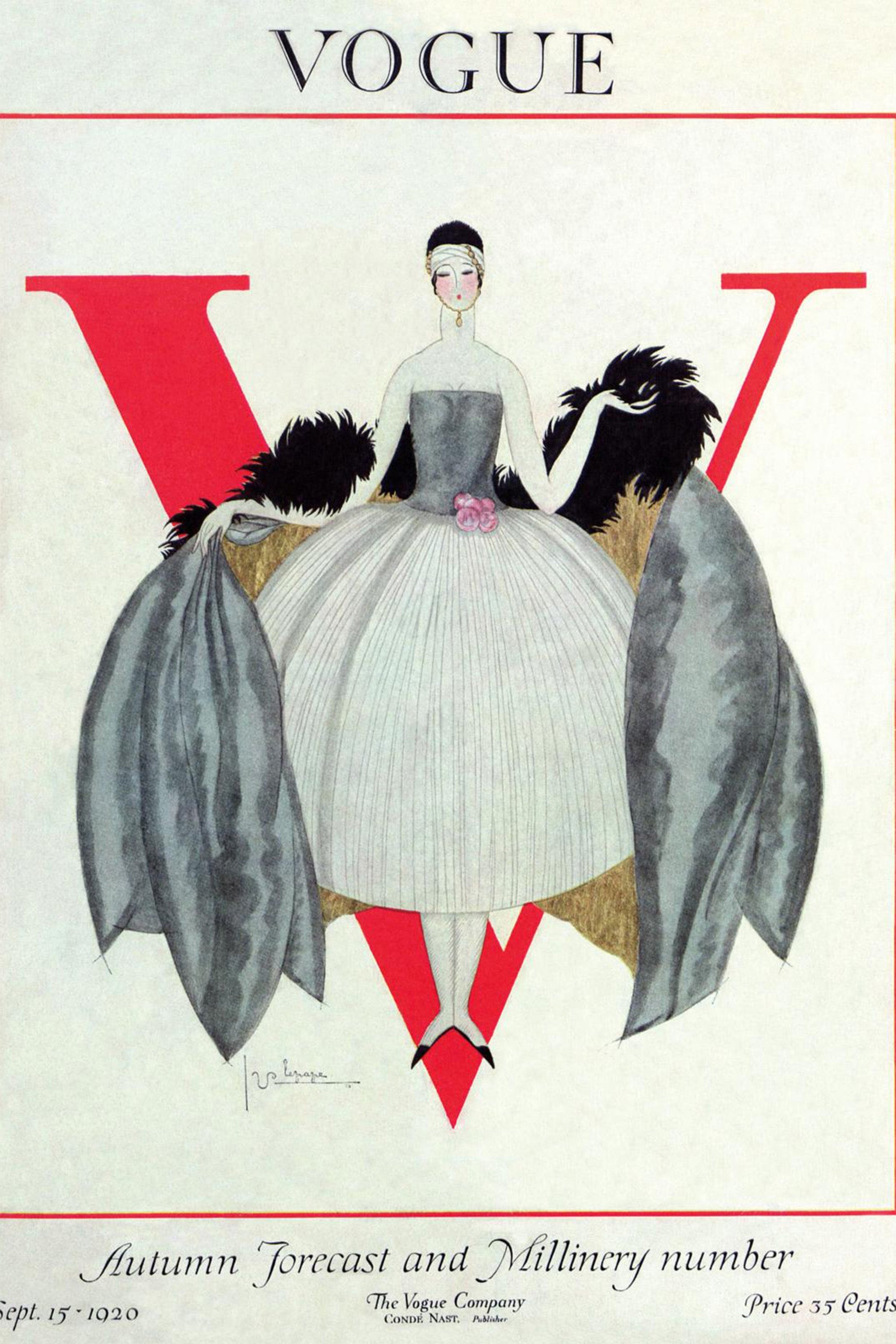 wall-art-print-canvas-poster-framed-Vintage Fashion Cover VII-1