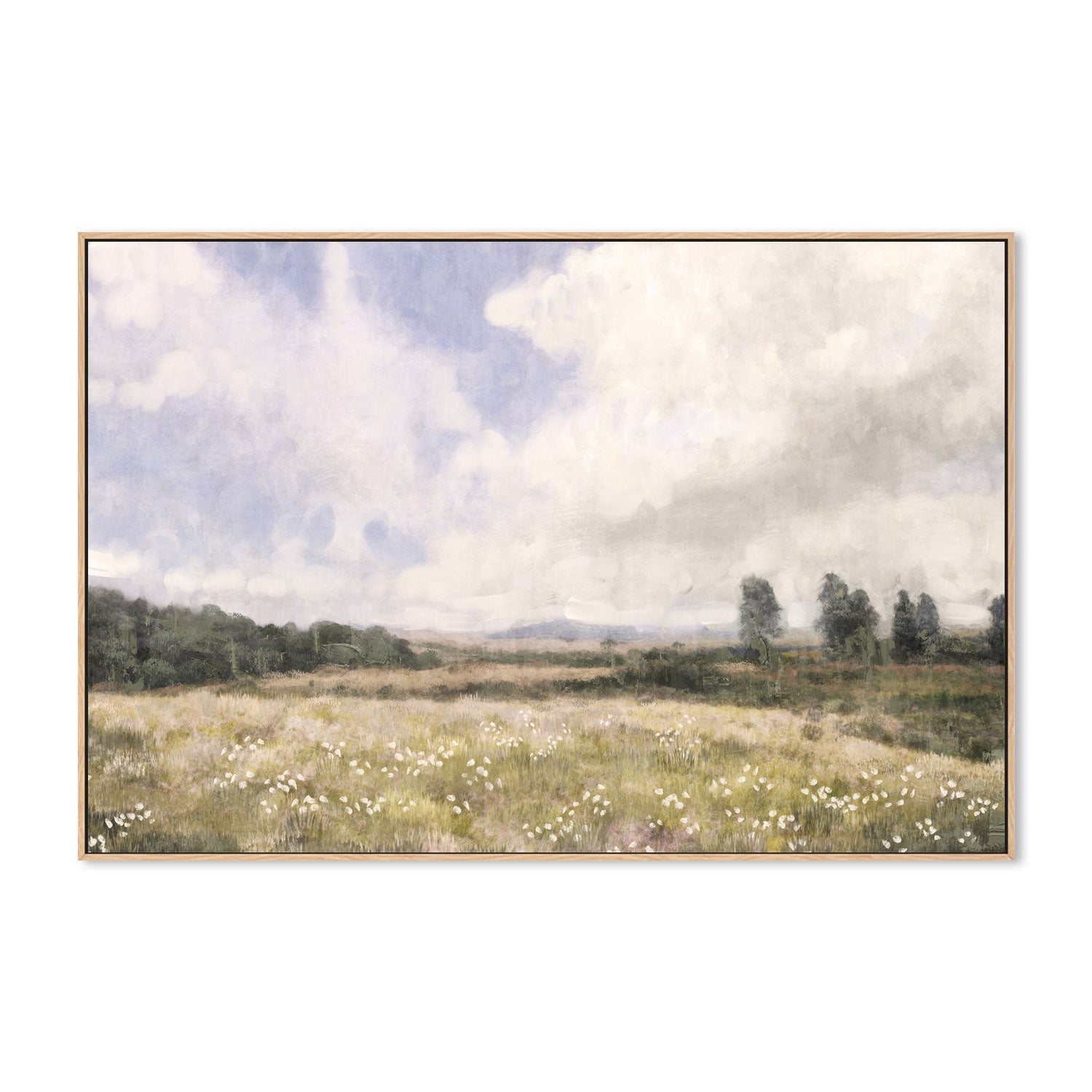 wall-art-print-canvas-poster-framed-Vintage Landscape, Style A , By Nina Blue-4