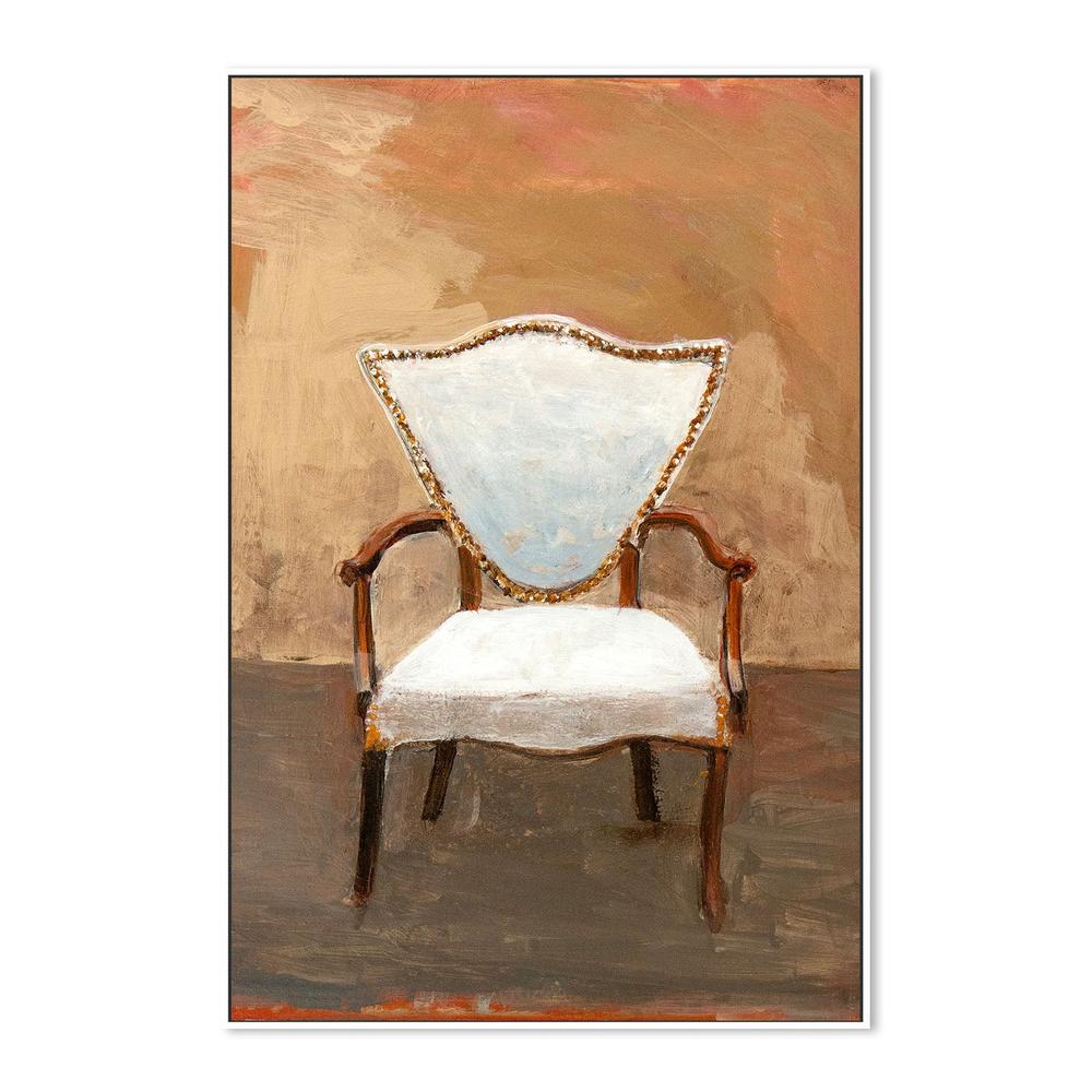 wall-art-print-canvas-poster-framed-Vintage Upholstered Armchair-5