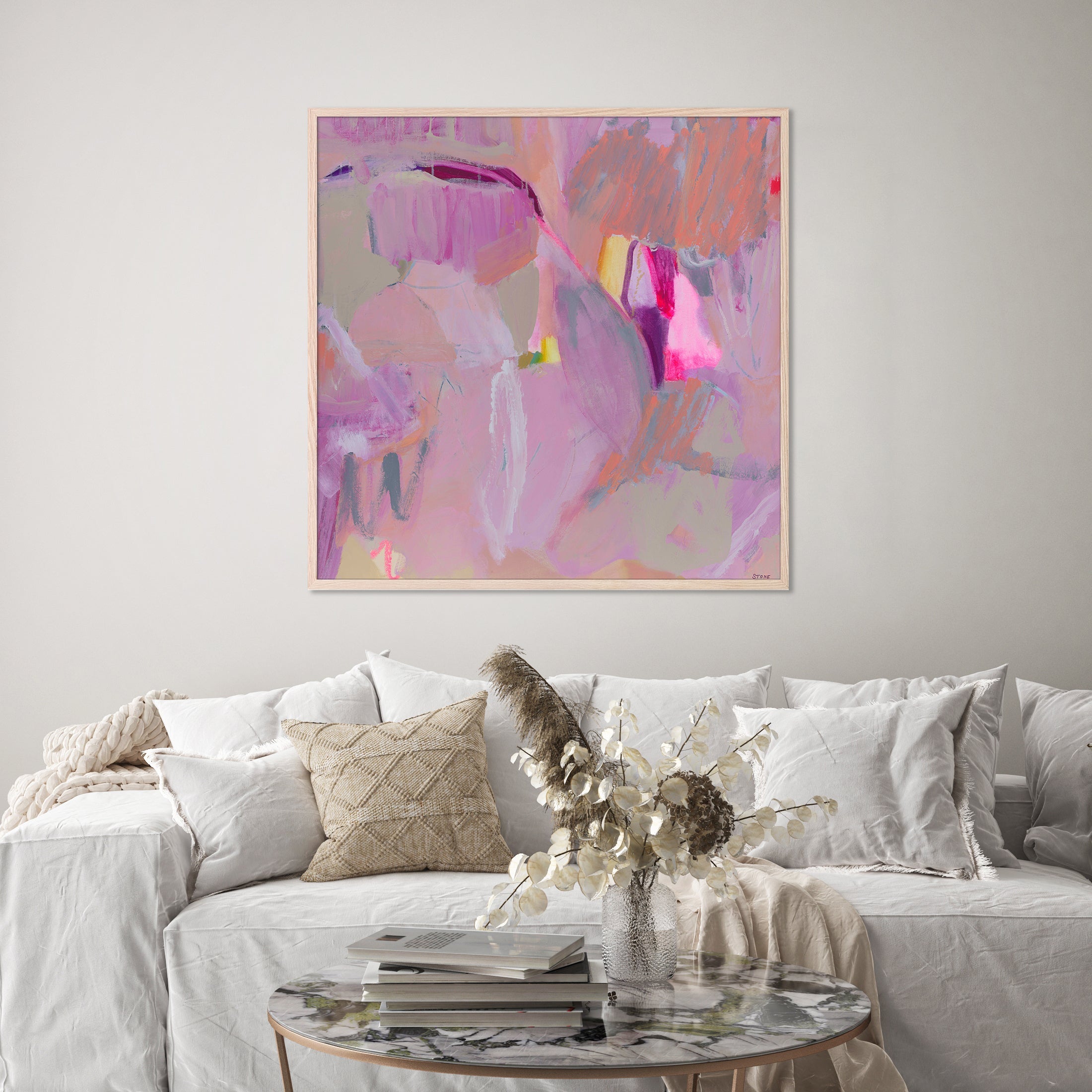 wall-art-print-canvas-poster-framed-Violet Sky-8