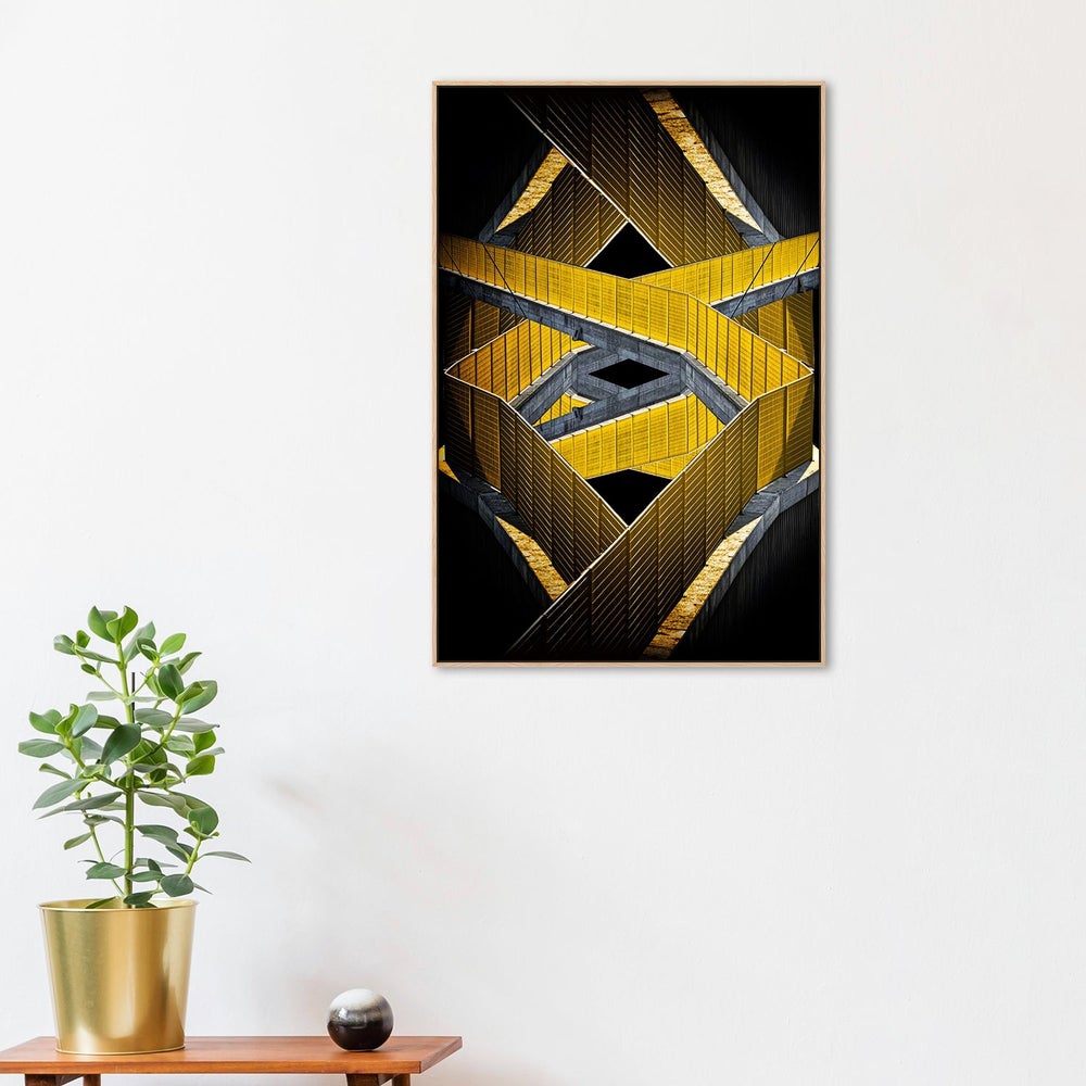 Visione, by Raffaele Corte-Framed-Canvas-Print-Poster-Gioia Wall Art