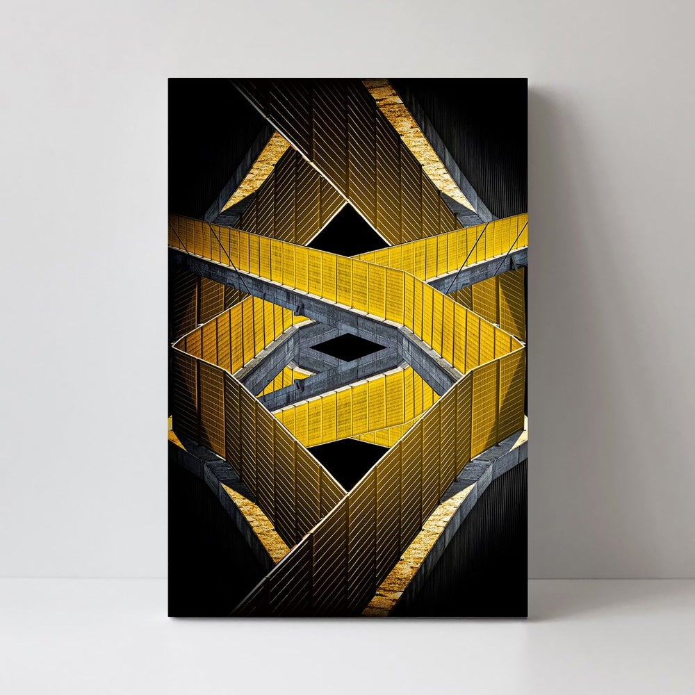 Visione, by Raffaele Corte-Framed-Canvas-Print-Poster-Gioia Wall Art