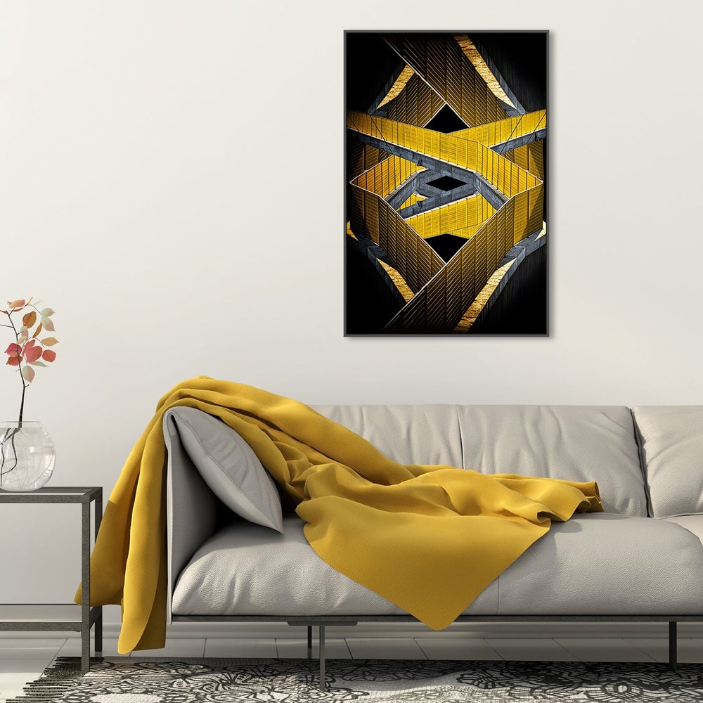 Visione, by Raffaele Corte-Framed-Canvas-Print-Poster-Gioia Wall Art