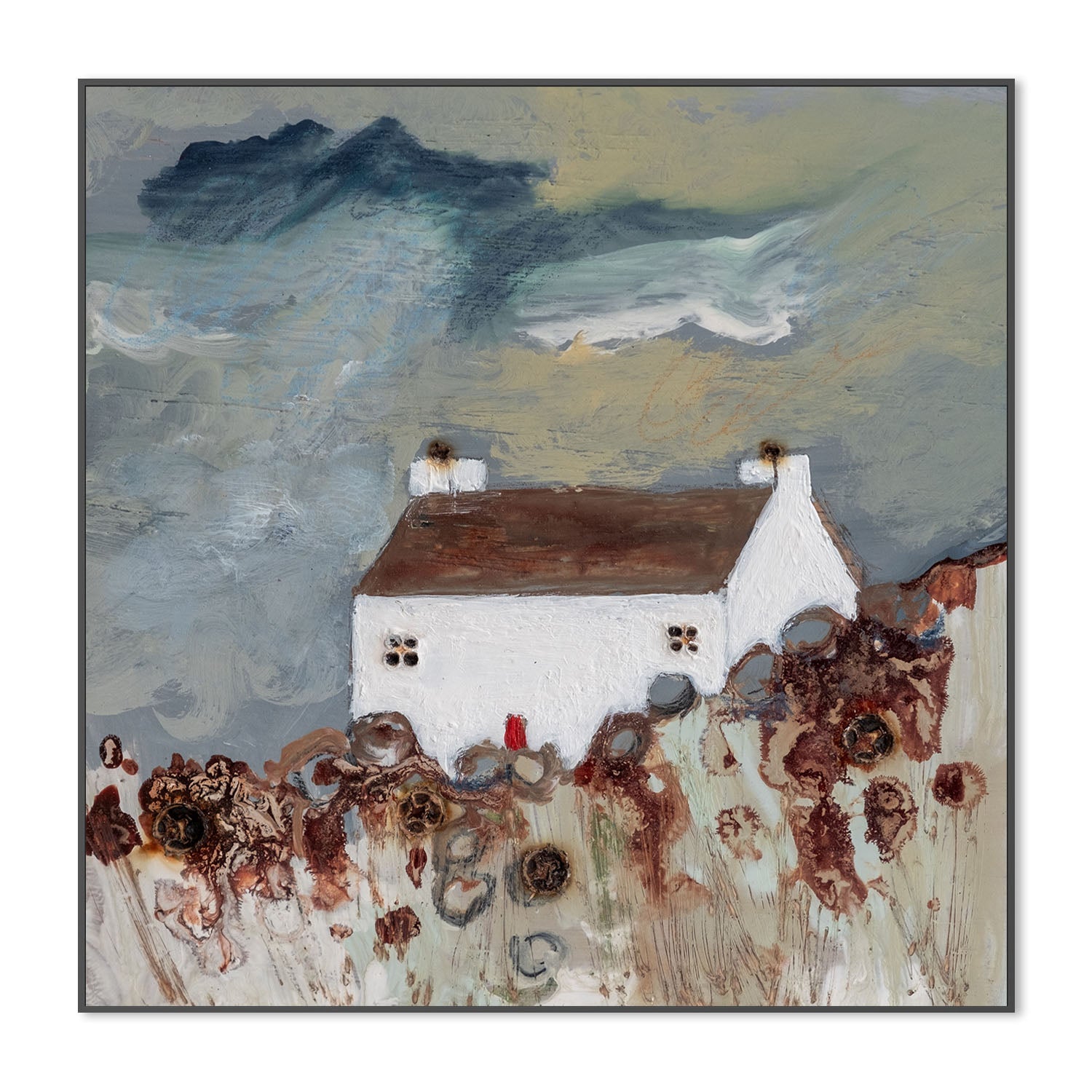 wall-art-print-canvas-poster-framed-Waiting For A Down Pour , By Louise O'Hara-3