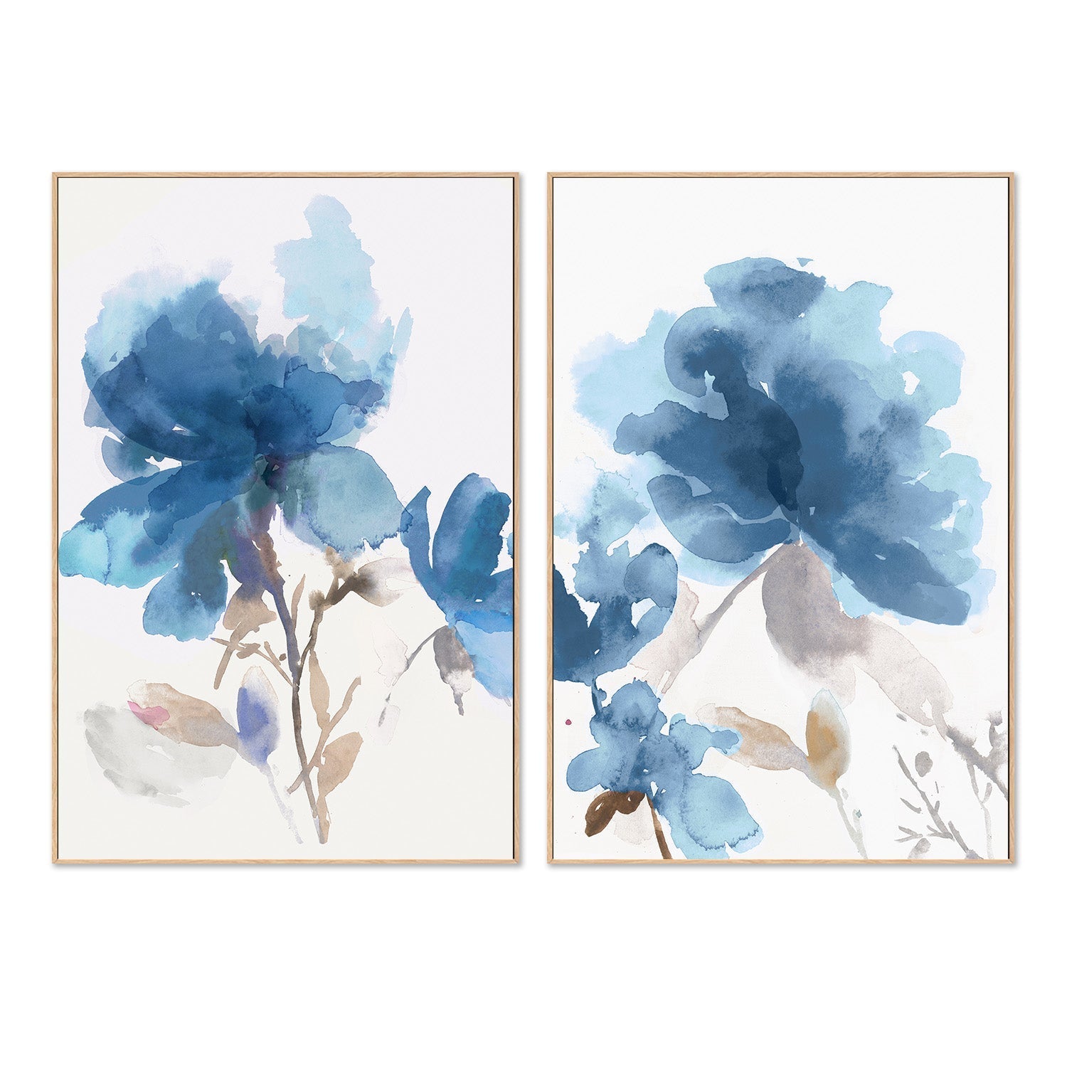 wall-art-print-canvas-poster-framed-Wake Me Softly, Style A & B, Set Of 2 , By Asia Jensen-4