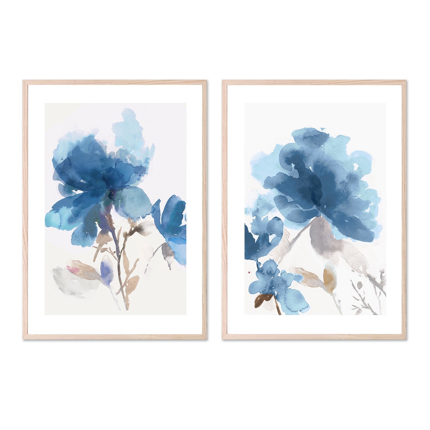 wall-art-print-canvas-poster-framed-Wake Me Softly, Style A & B, Set Of 2 , By Asia Jensen-6
