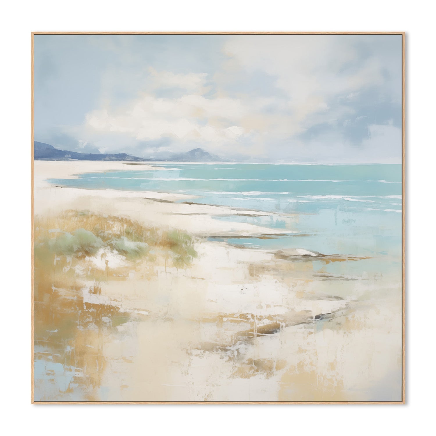 wall-art-print-canvas-poster-framed-Walk on the beach-4