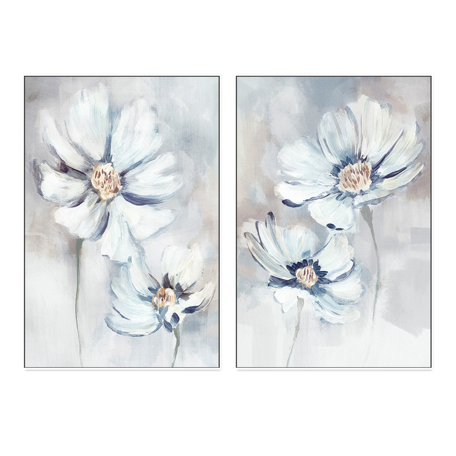 wall-art-print-canvas-poster-framed-Wash Of Color, Style A & B, Set of 2 , By Nina Blue-5