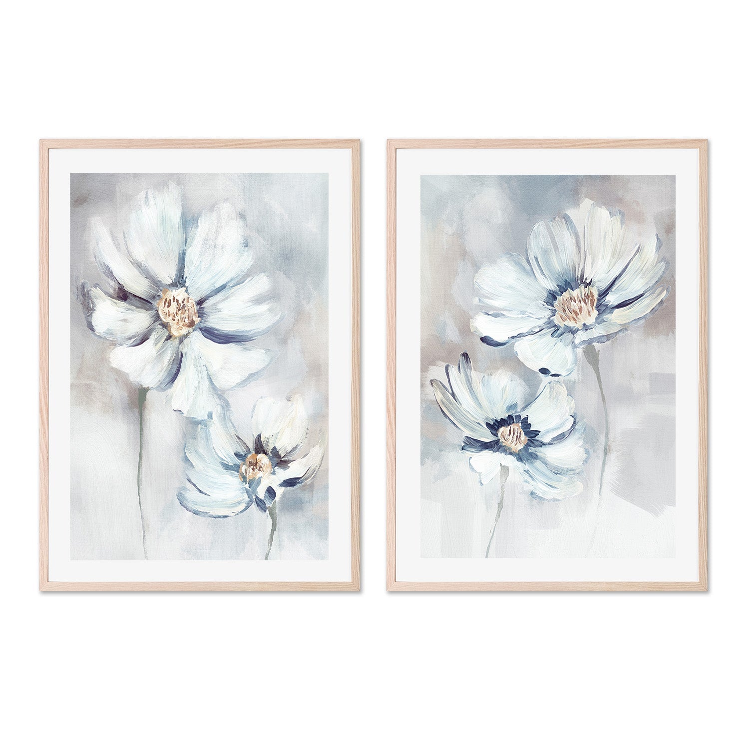 wall-art-print-canvas-poster-framed-Wash Of Color, Style A & B, Set of 2 , By Nina Blue-6