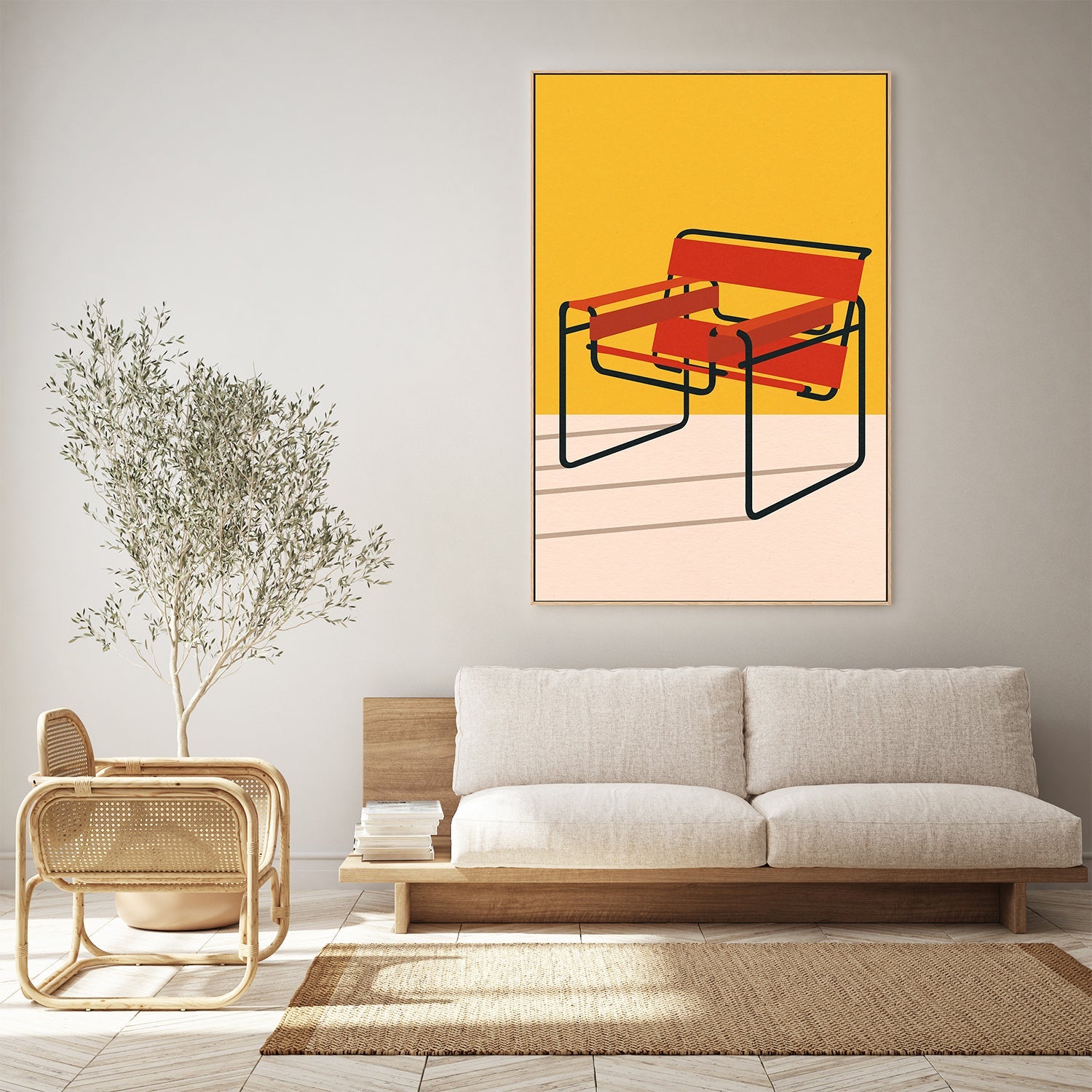 wall-art-print-canvas-poster-framed-Wassily Chair Marcel Breuer-7