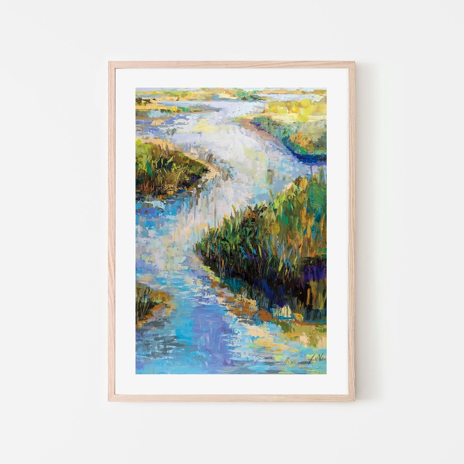 wall-art-print-canvas-poster-framed-Water Walkway-by-Jeanette Vertentes-Gioia Wall Art