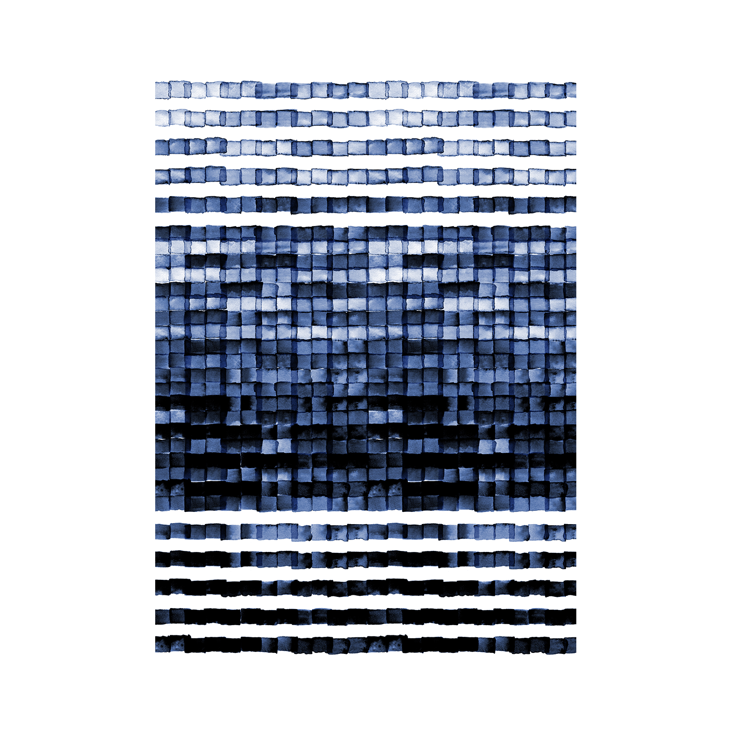 wall-art-print-canvas-poster-framed-Watercolor Mosaic , By Danushka Abeygoda-1