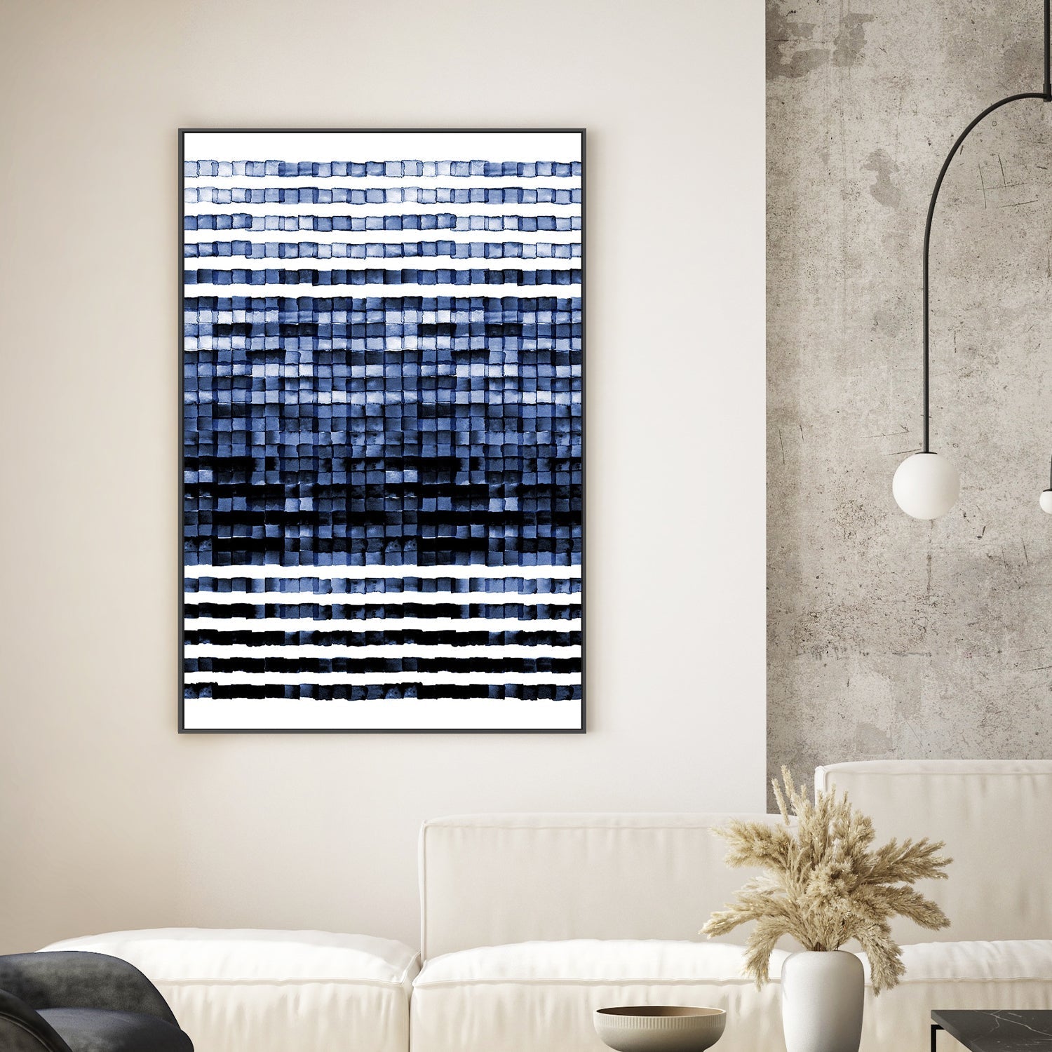 wall-art-print-canvas-poster-framed-Watercolor Mosaic , By Danushka Abeygoda-2