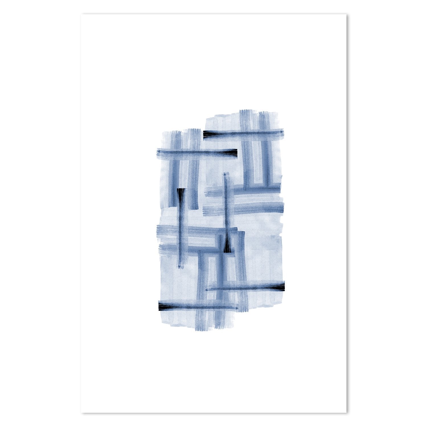 wall-art-print-canvas-poster-framed-Watercolour Stroke Wash-by-Danushka Abeygoda-Gioia Wall Art