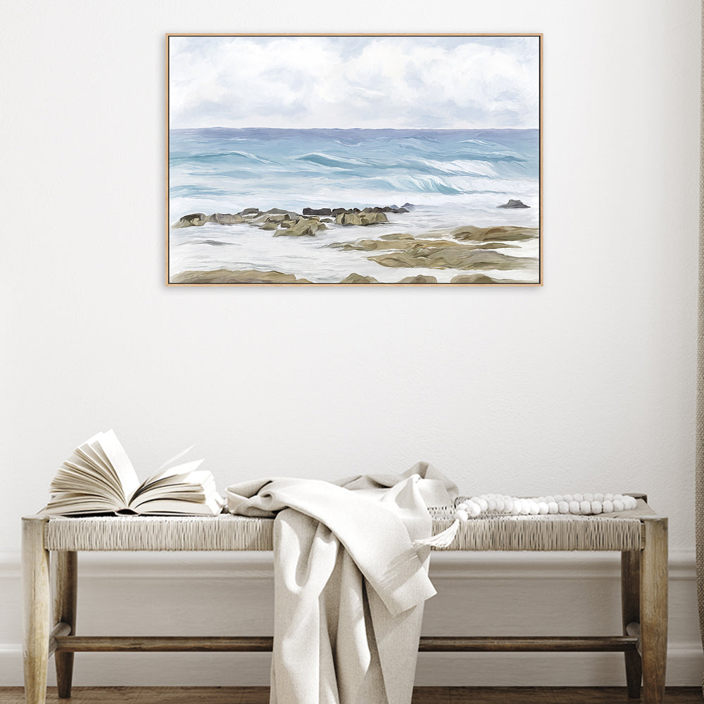 wall-art-print-canvas-poster-framed-Wave Therapy , By Accent Art Studio , By Accent Art Studio-2