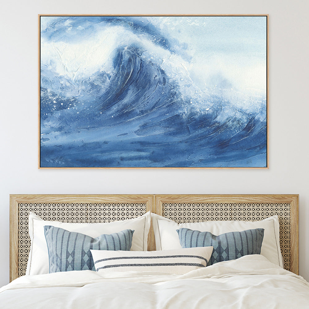 wall-art-print-canvas-poster-framed-Waves, Style A-by-Chris Paschke-Gioia Wall Art