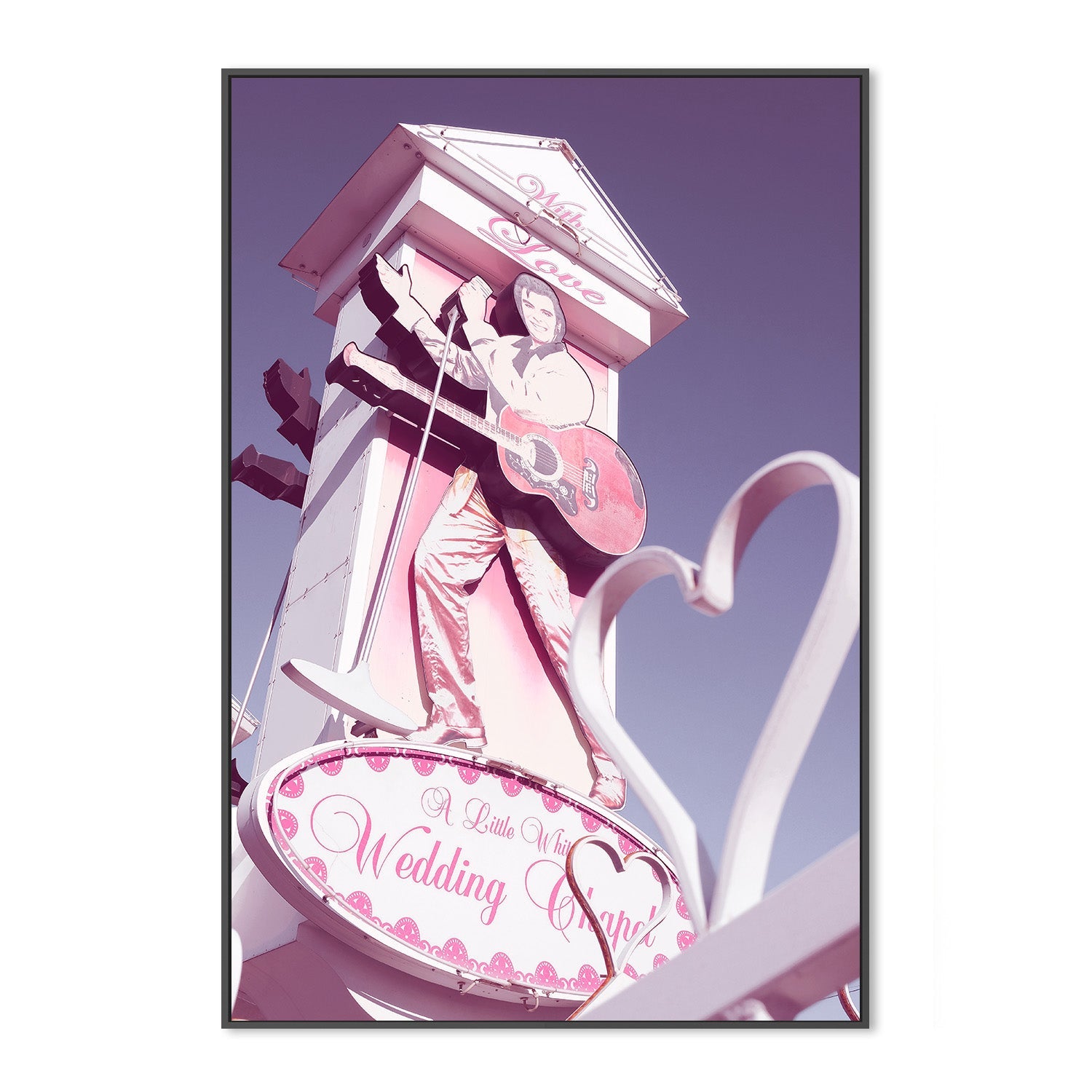 wall-art-print-canvas-poster-framed-Wedding Chappel Elvis Las Vegas-3