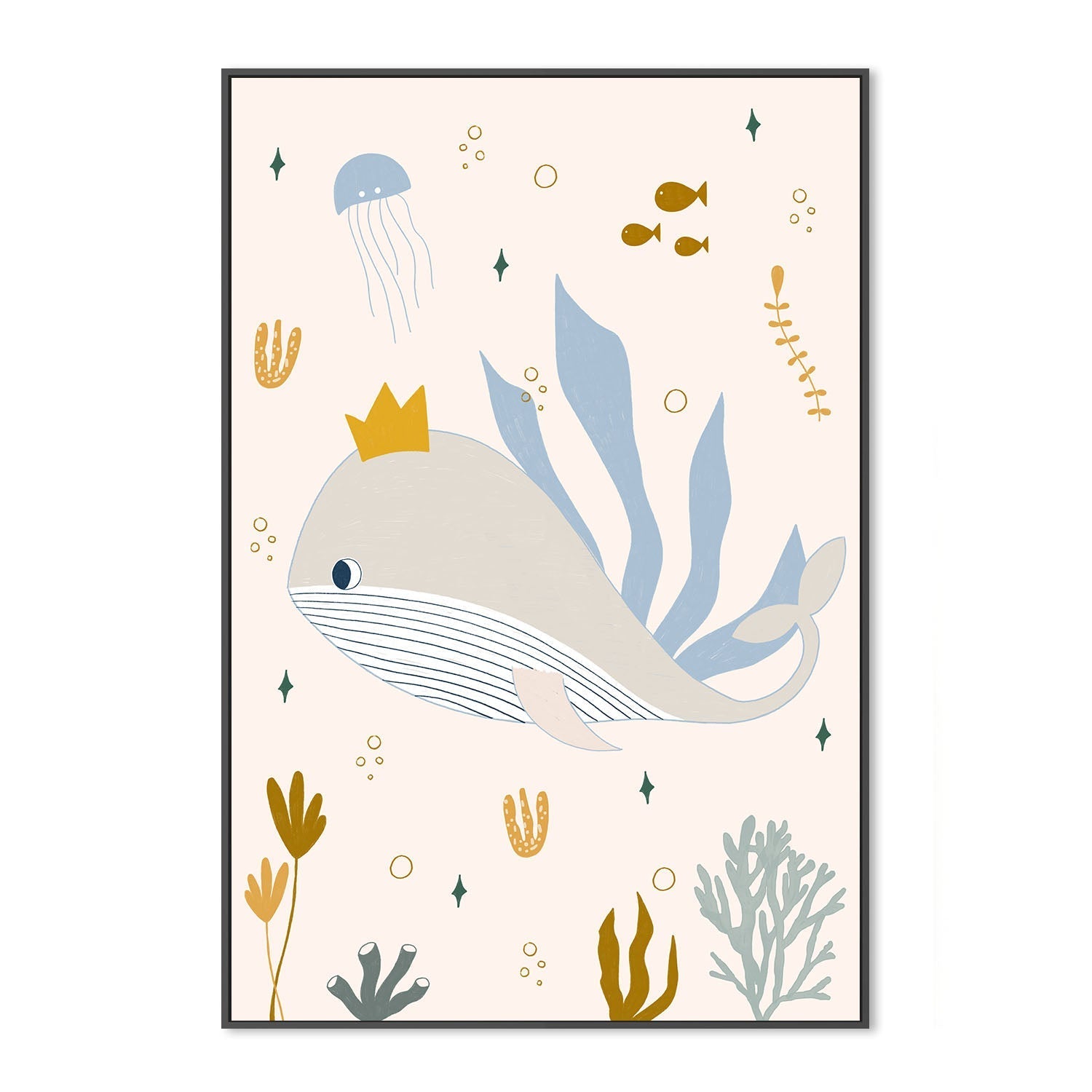 wall-art-print-canvas-poster-framed-Whale , By Menina Lisboa-3