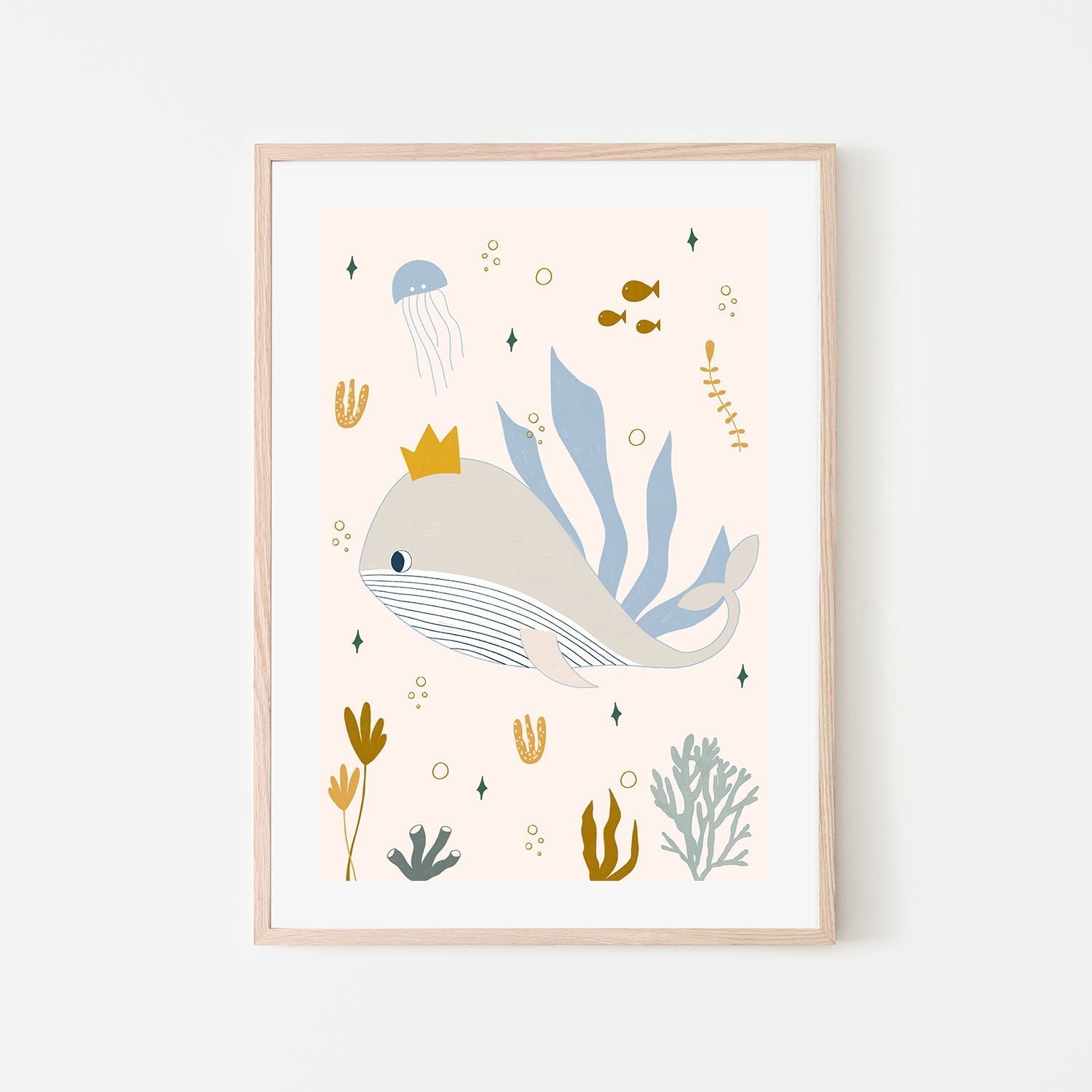 wall-art-print-canvas-poster-framed-Whale , By Menina Lisboa-6