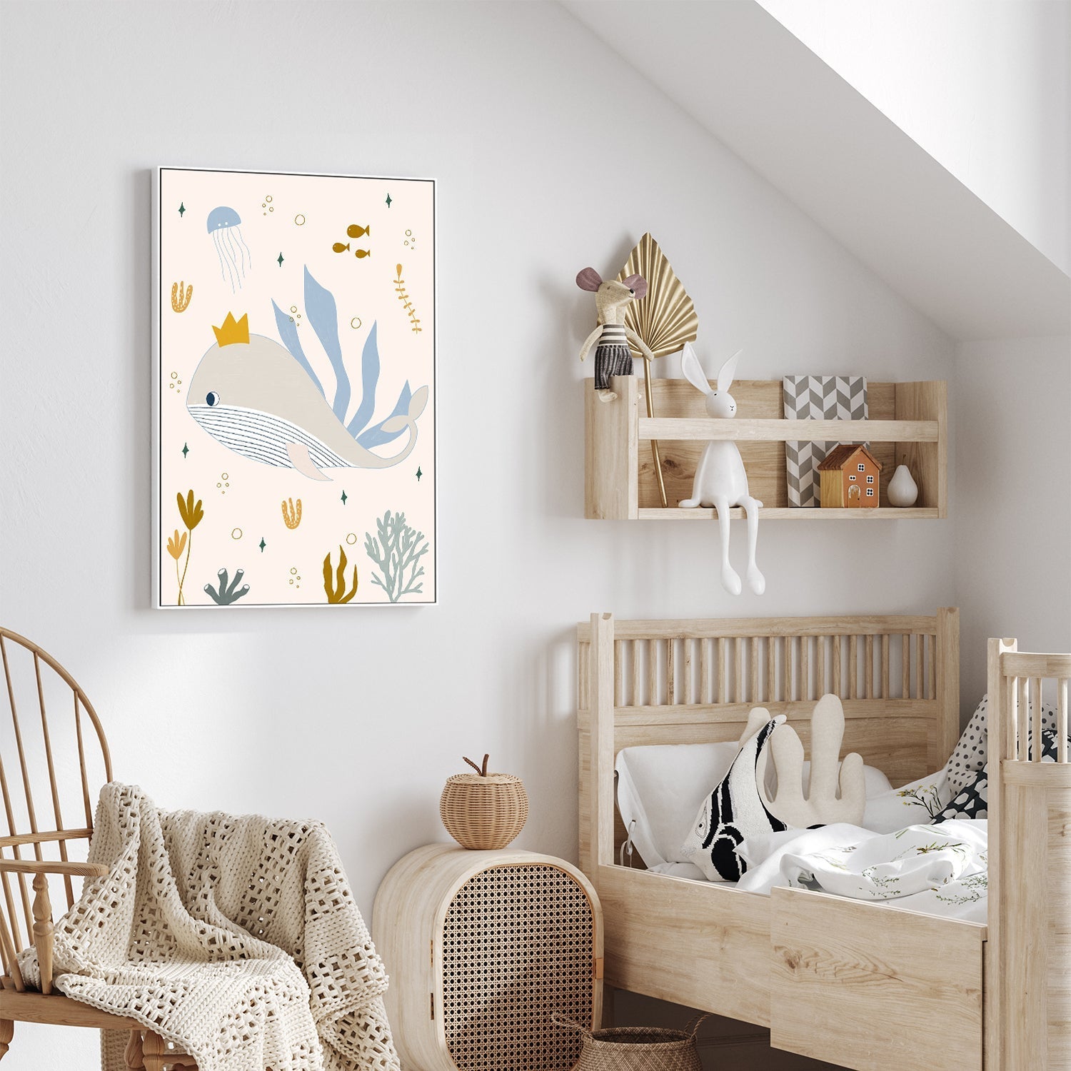 wall-art-print-canvas-poster-framed-Whale , By Menina Lisboa-7