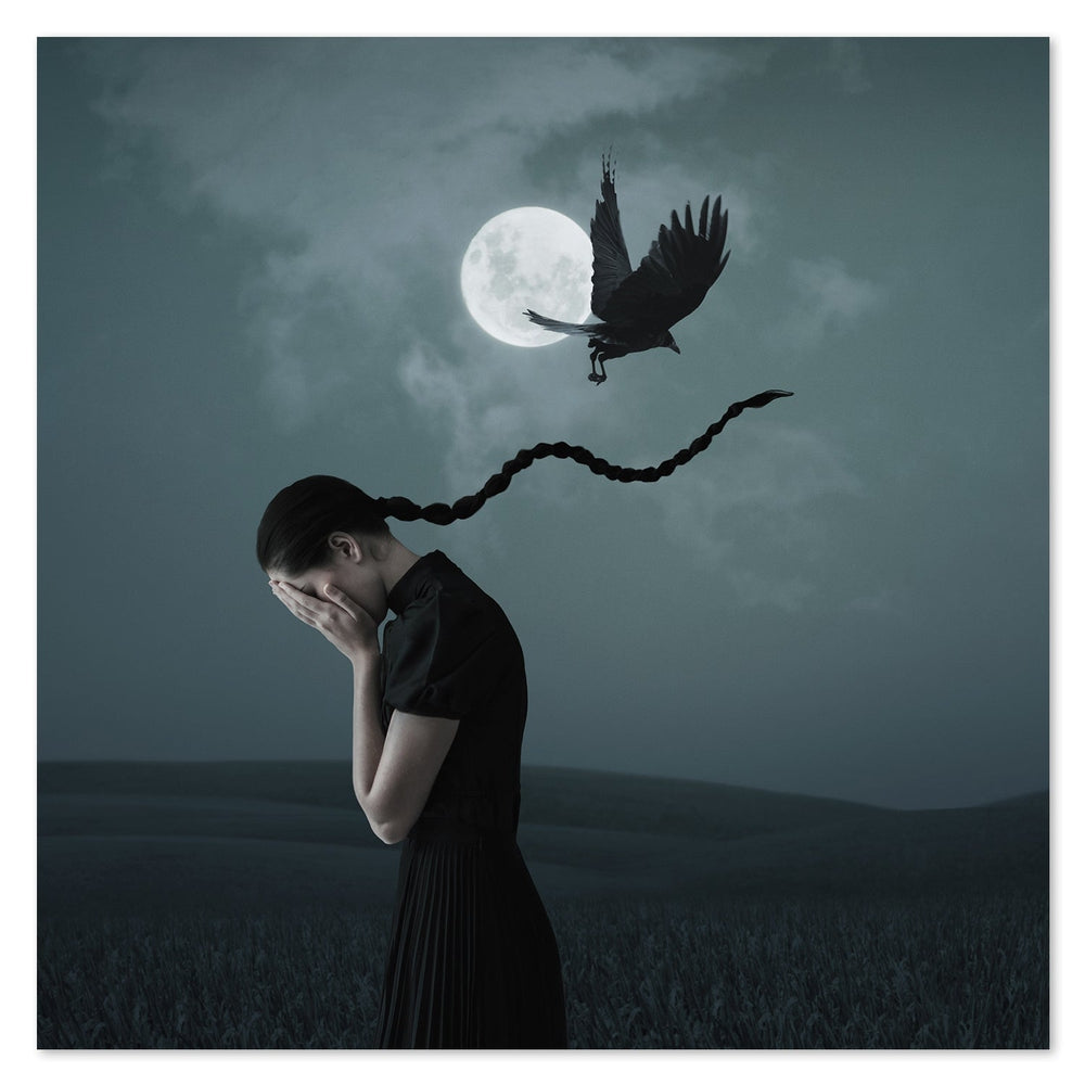 wall-art-print-canvas-poster-framed-When I Miss You, By Hardibudi-by-Plus X Studio-Gioia Wall Art