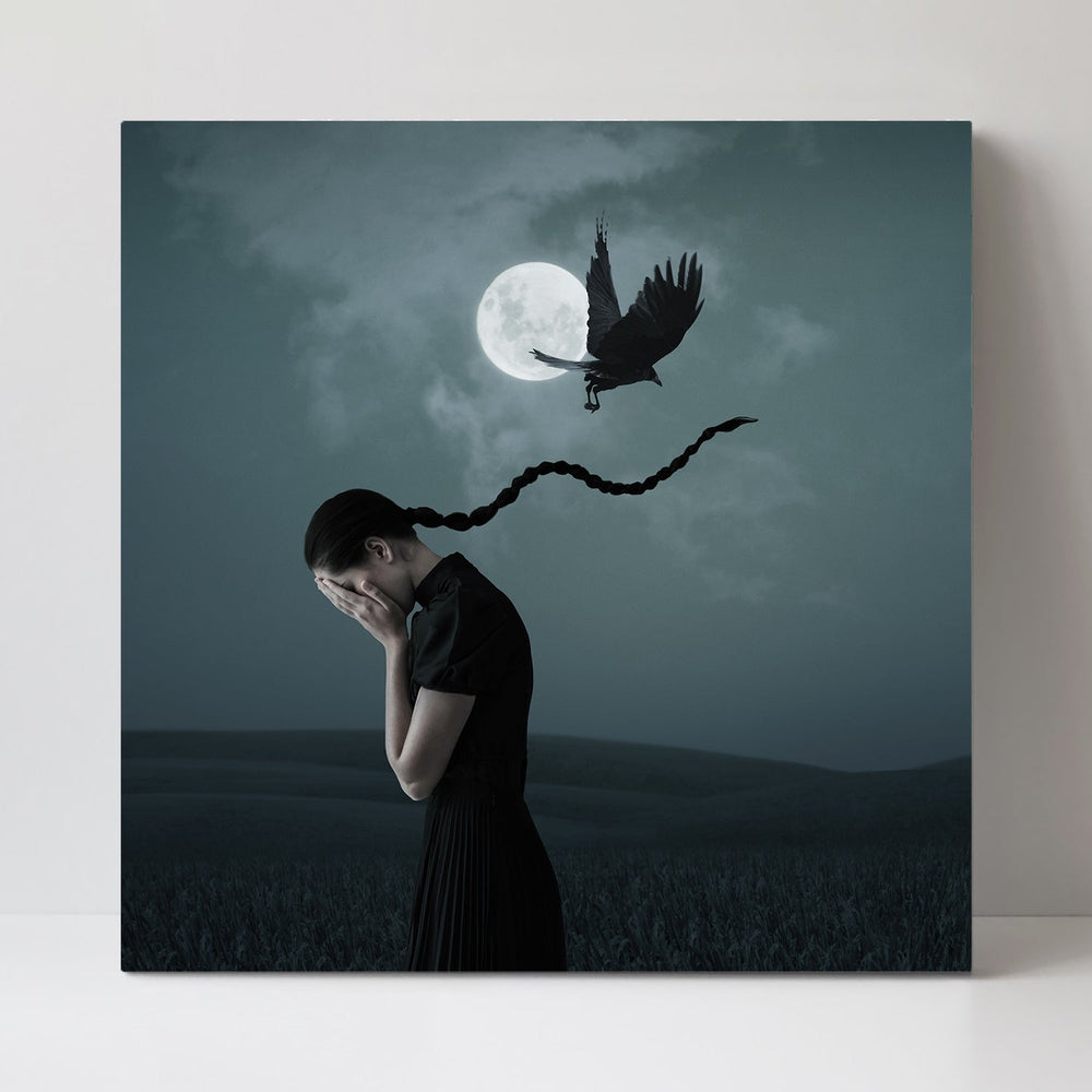 wall-art-print-canvas-poster-framed-When I Miss You, By Hardibudi-by-Plus X Studio-Gioia Wall Art